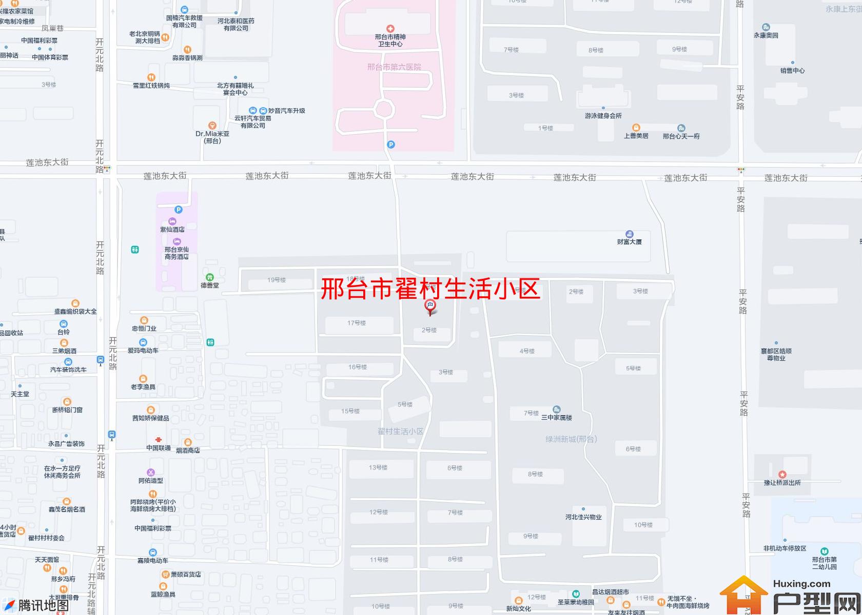 翟村生活小区小区 - 户型网