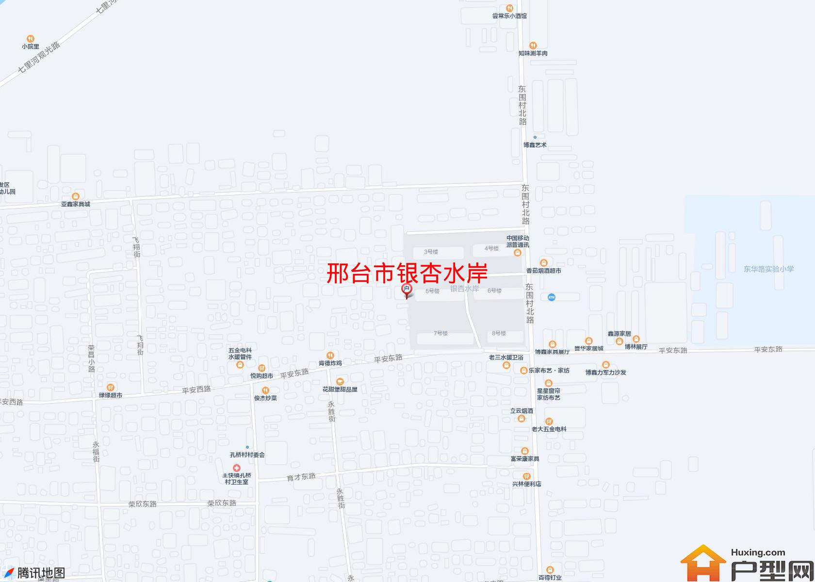 银杏水岸小区 - 户型网