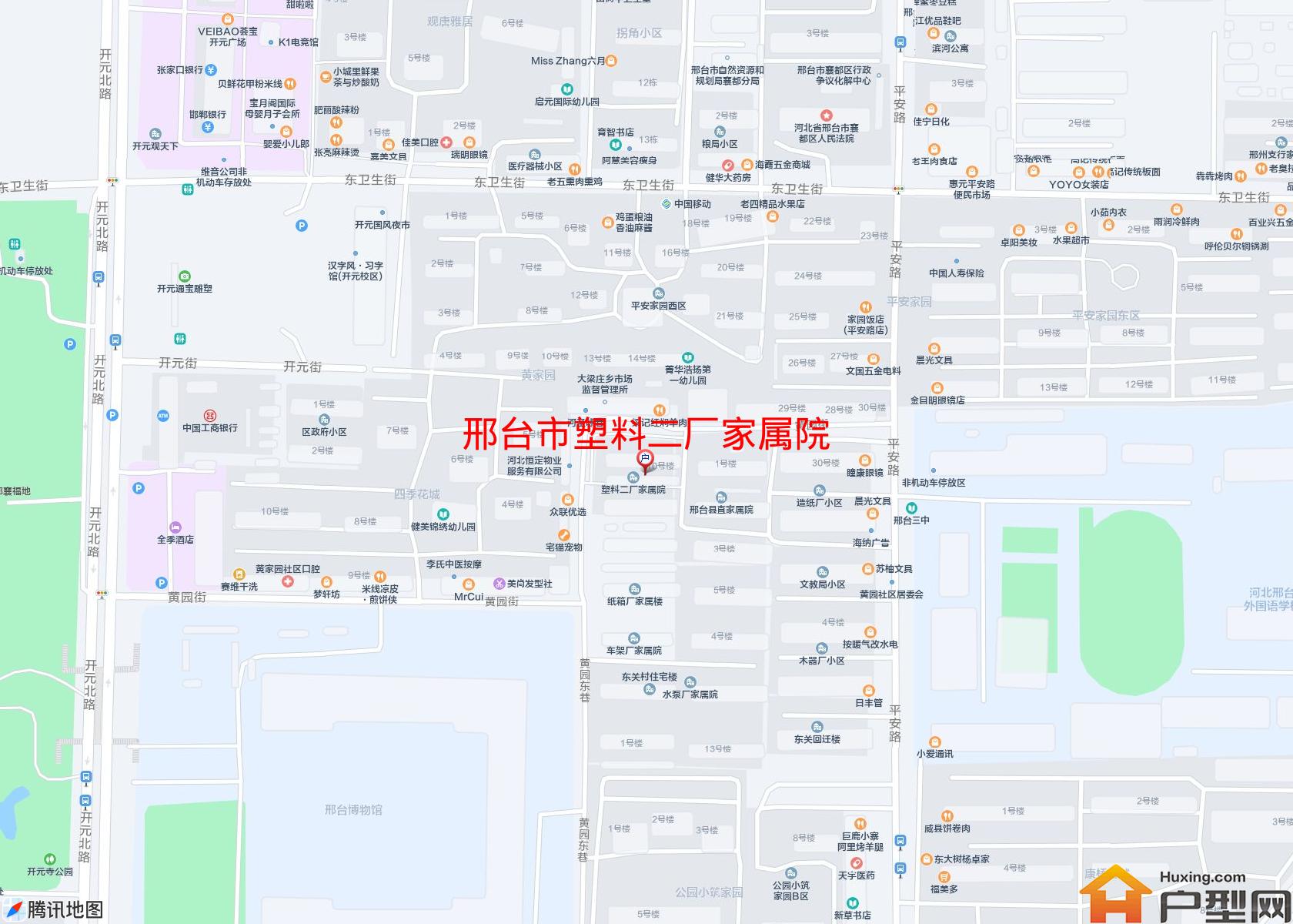 塑料二厂家属院小区 - 户型网