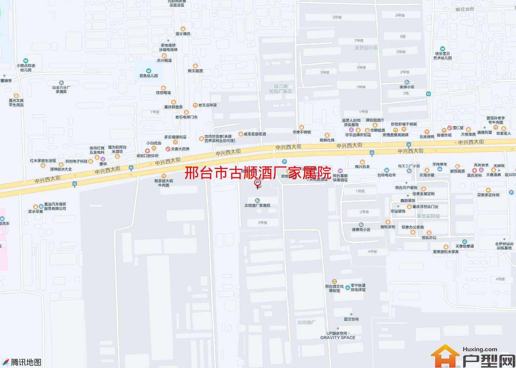 古顺酒厂家属院小区 - 户型网