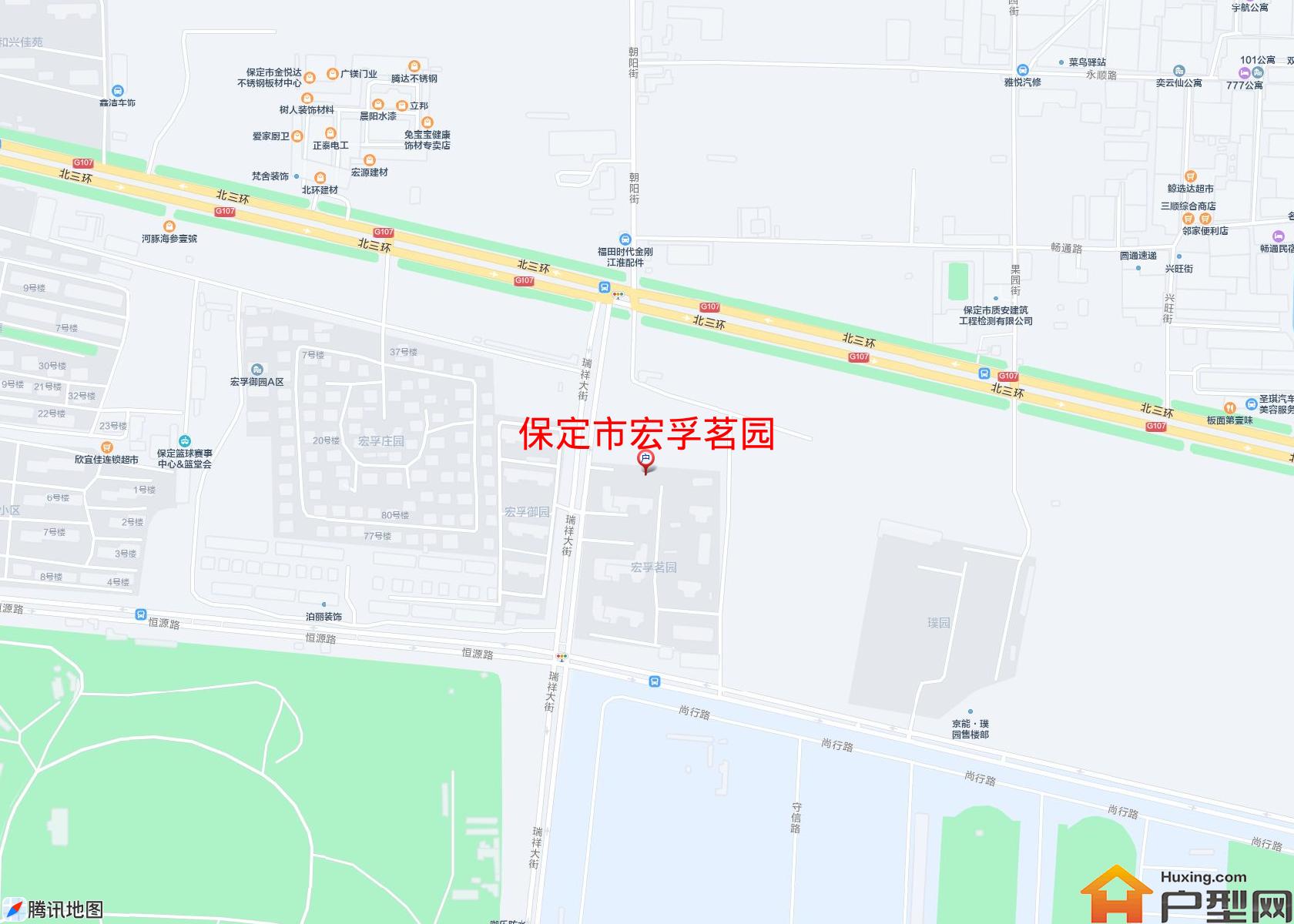 宏孚茗园小区 - 户型网