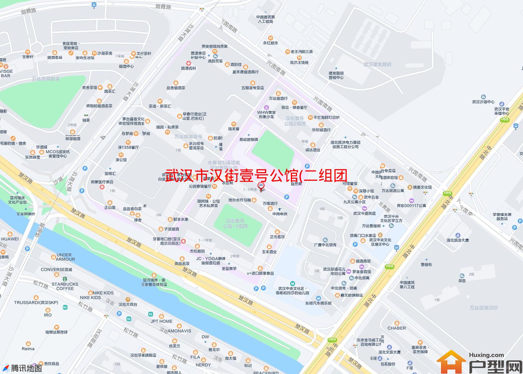 汉街壹号公馆(二组团)小区 - 户型网