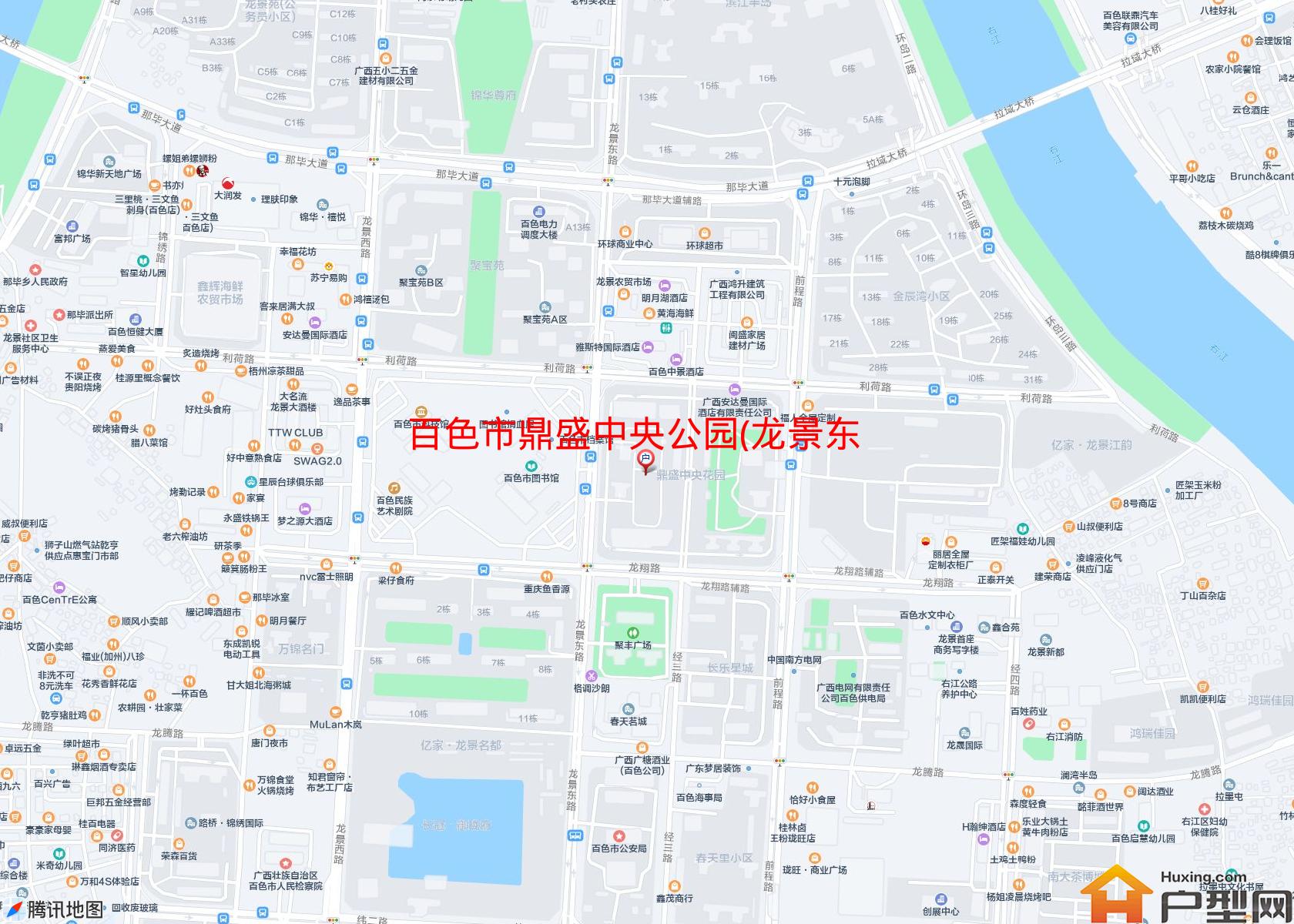 鼎盛中央公园(龙景东路)小区 - 户型网