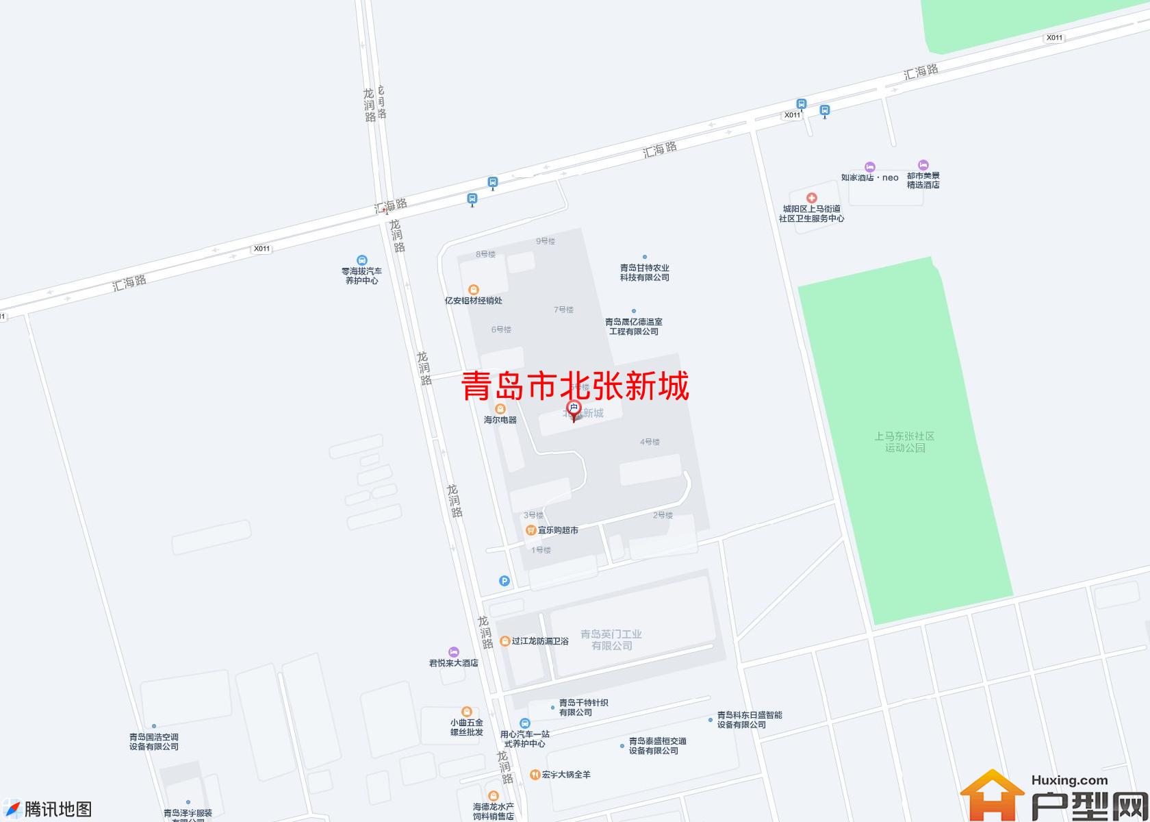 北张新城小区 - 户型网
