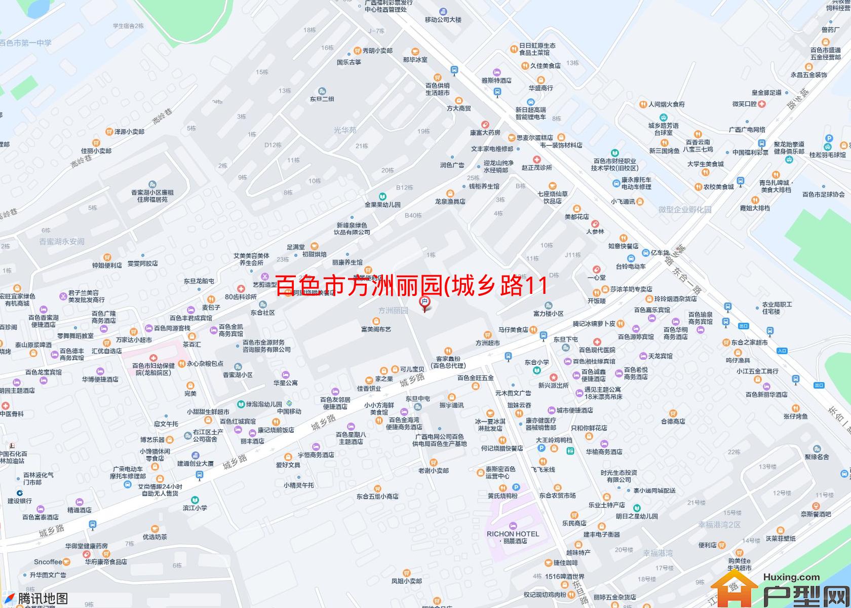 方洲丽园(城乡路114号)小区 - 户型网