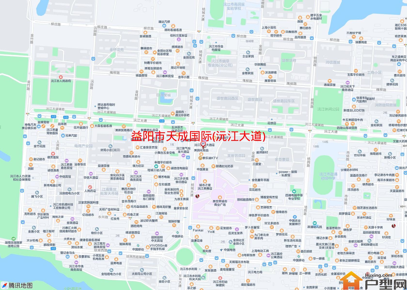 天成国际(沅江大道)小区 - 户型网