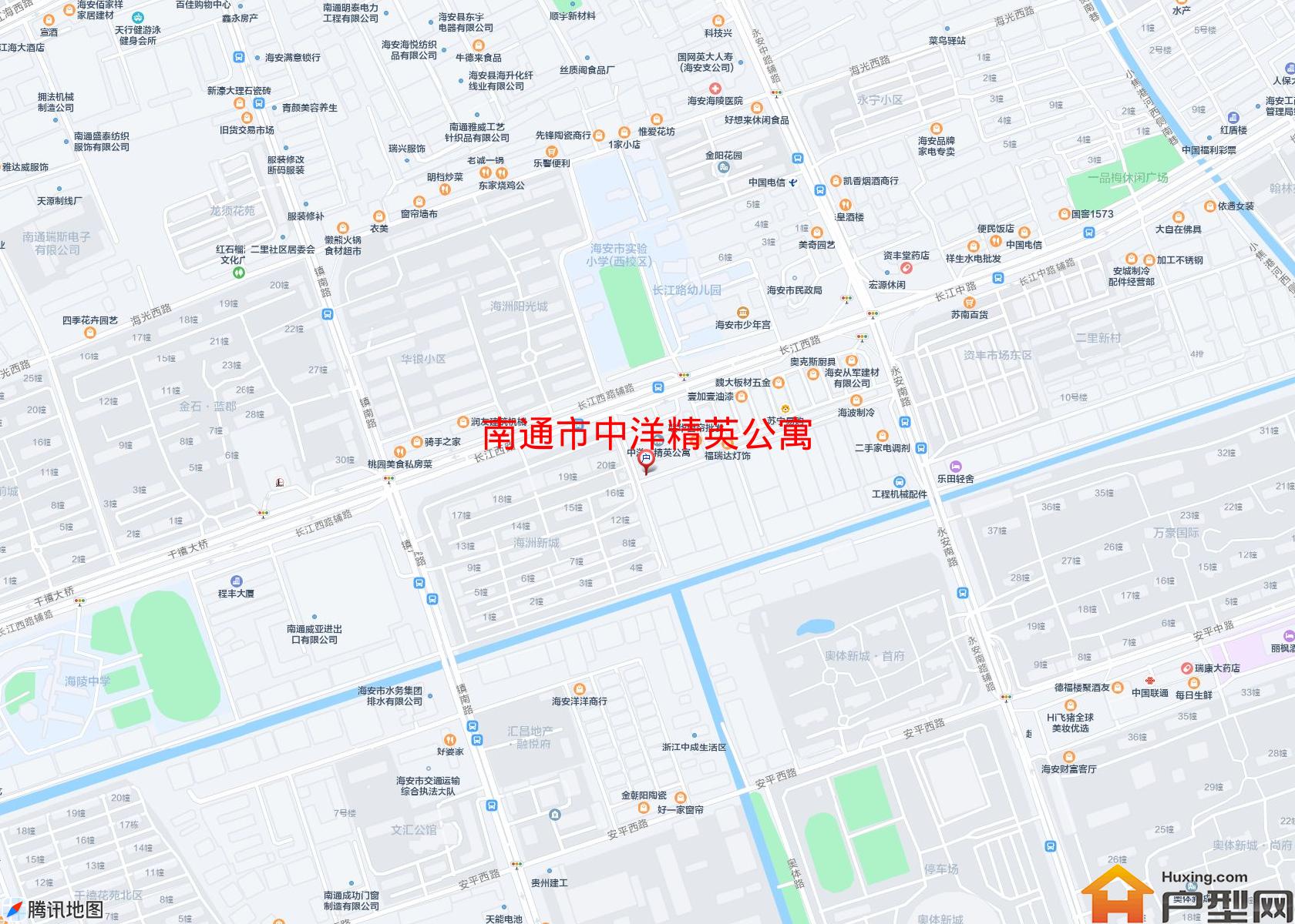 中洋精英公寓小区 - 户型网