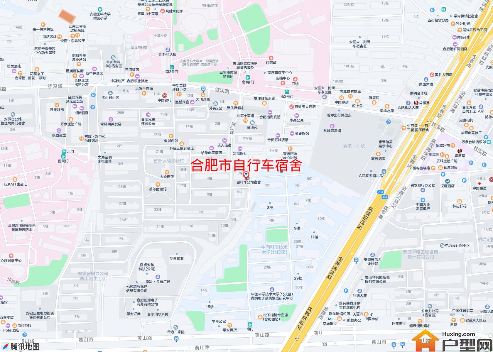 自行车宿舍小区 - 户型网