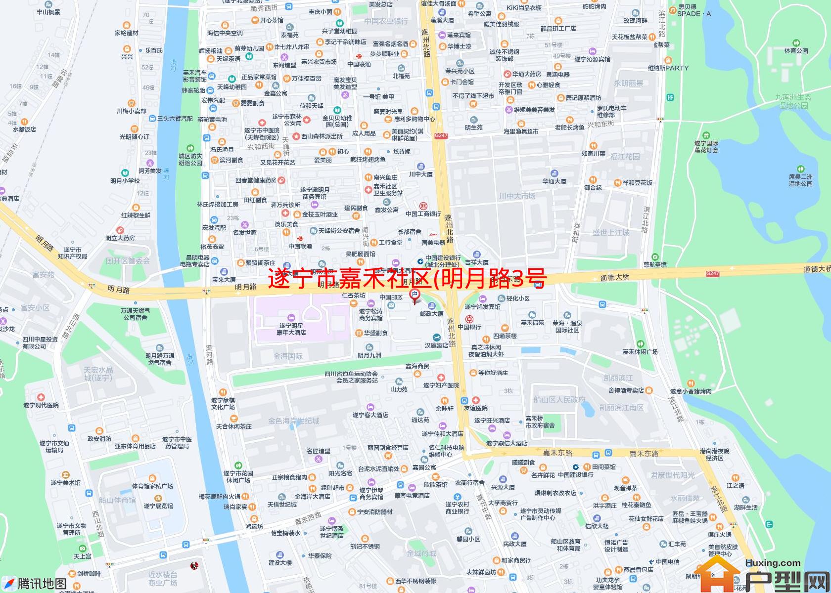 嘉禾社区(明月路3号)小区 - 户型网