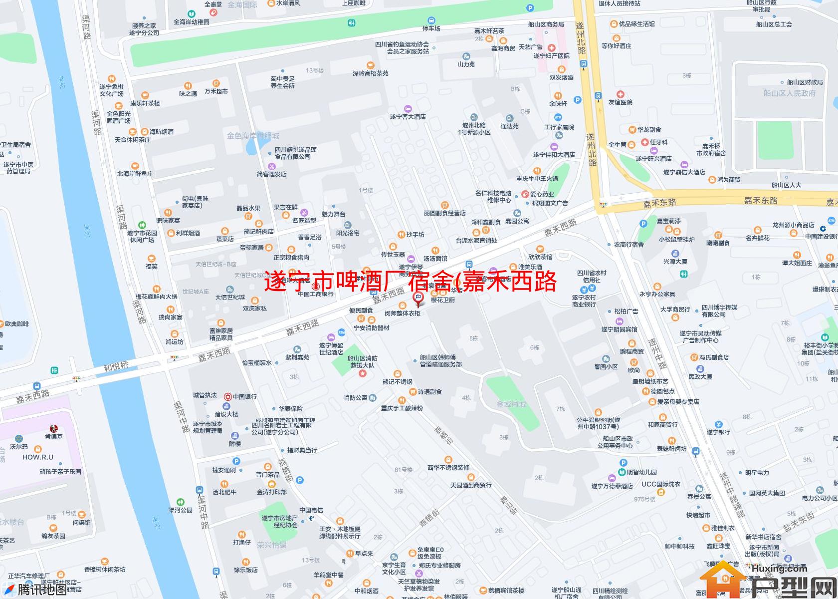 啤酒厂宿舍(嘉禾西路43号)小区 - 户型网