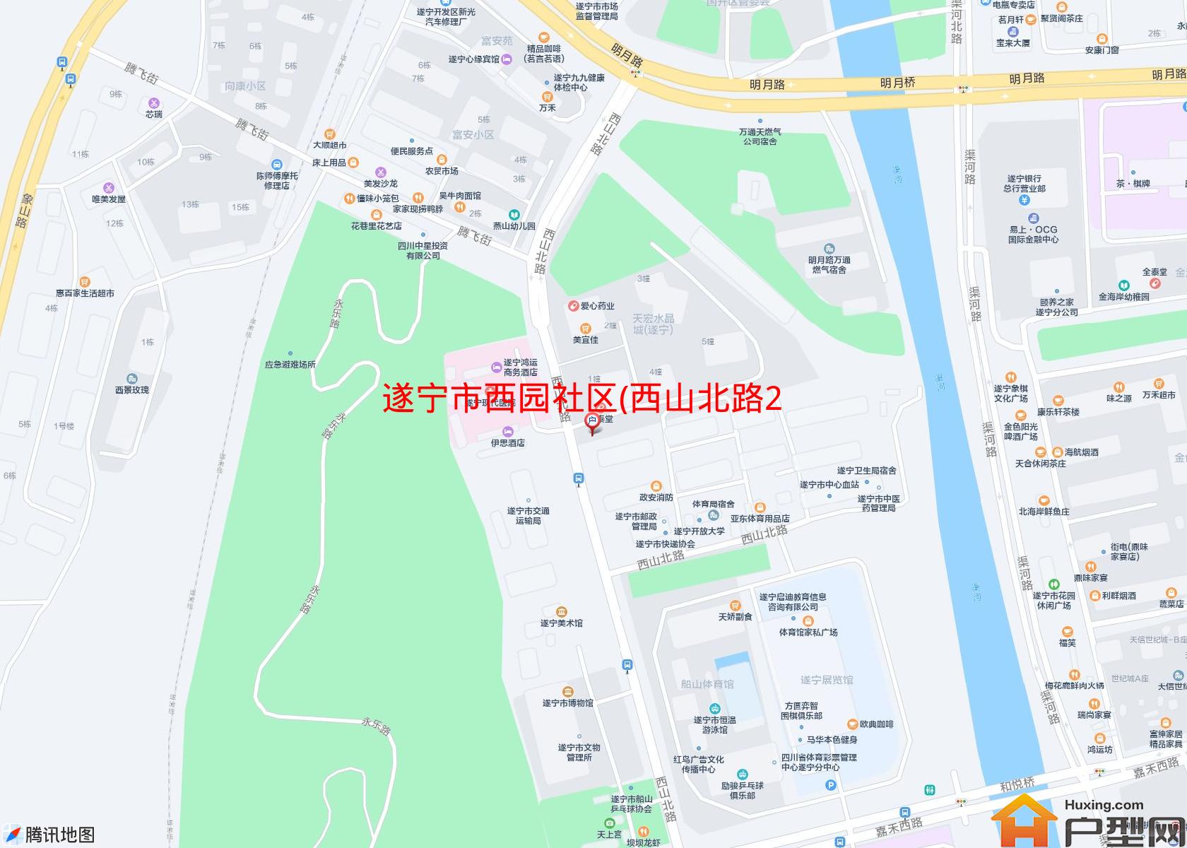 西园社区(西山北路253号)小区 - 户型网