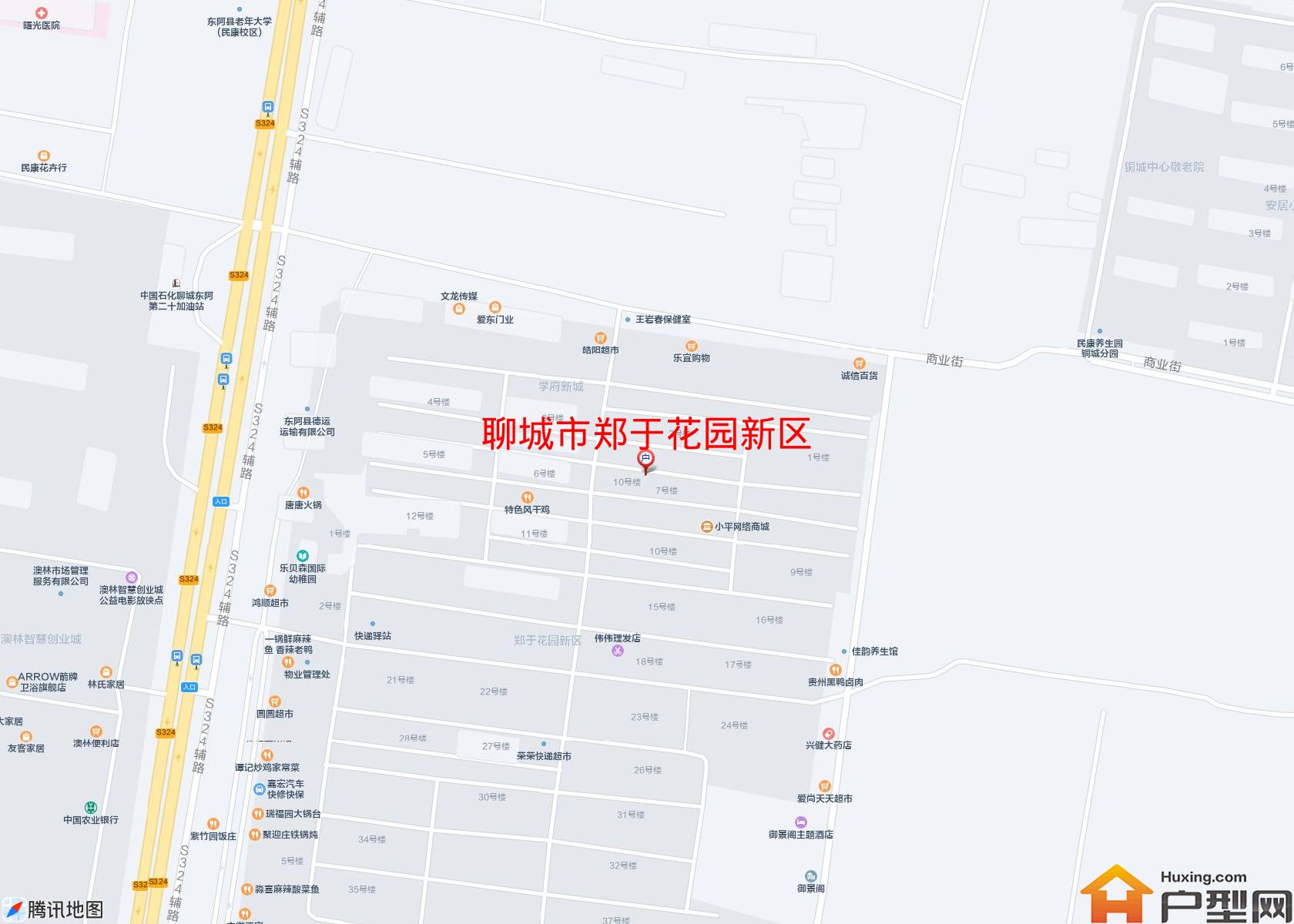 郑于花园新区小区 - 户型网
