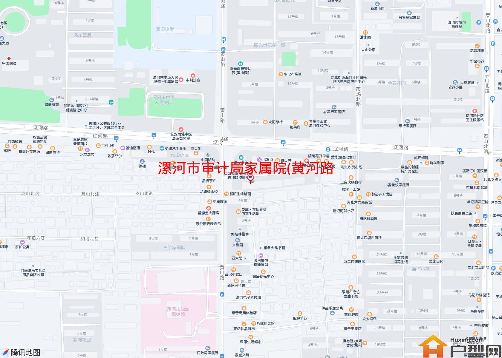 审计局家属院(黄河路)小区 - 户型网
