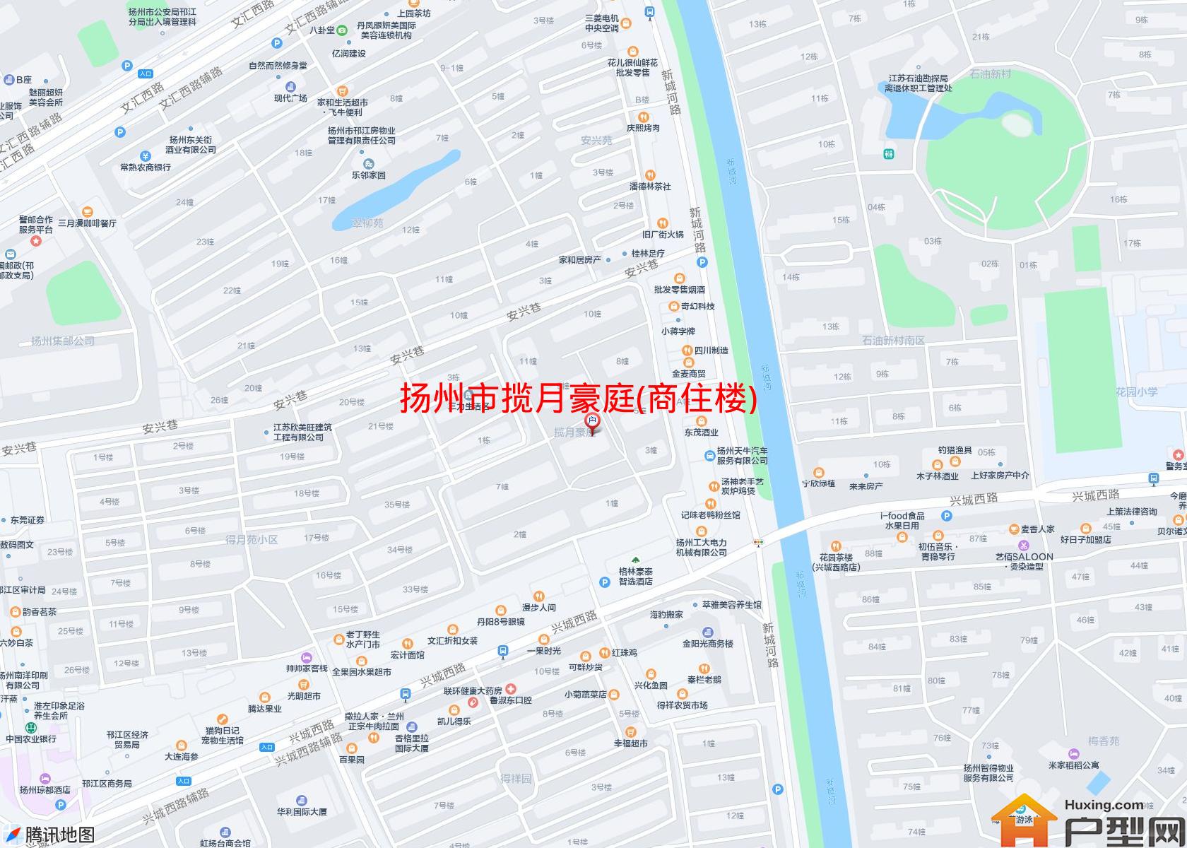 揽月豪庭(商住楼)小区 - 户型网