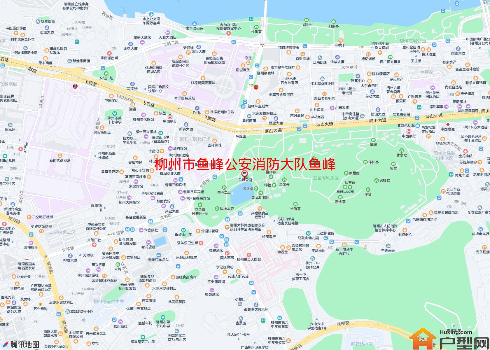 鱼峰公安消防大队鱼峰中队宿舍小区 - 户型网
