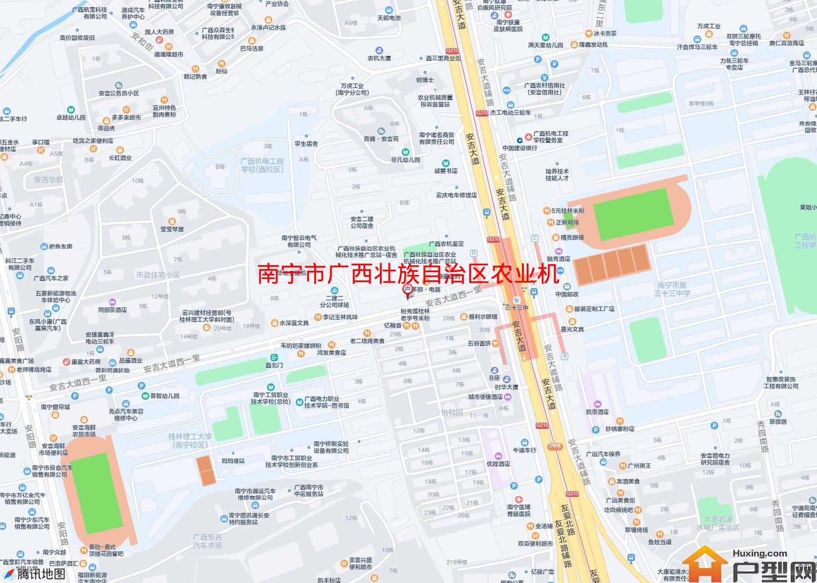 广西壮族自治区农业机械鉴定站宿舍小区 - 户型网
