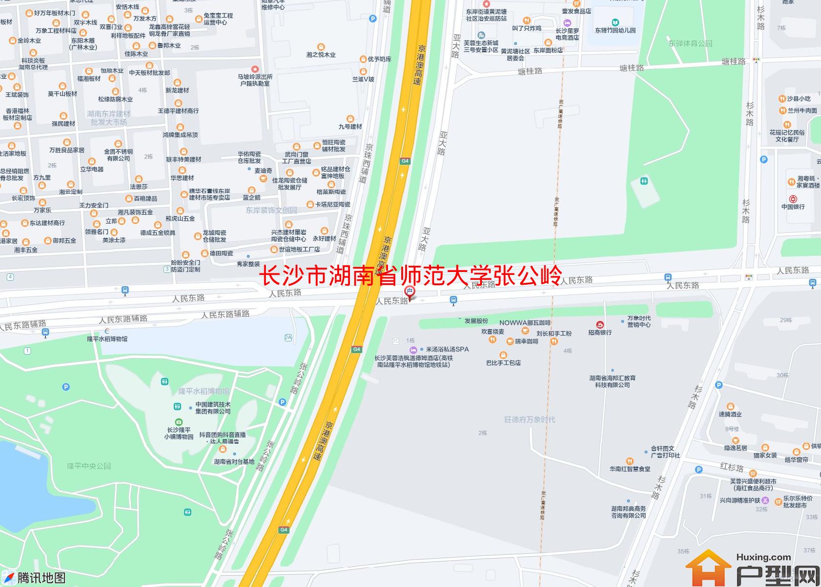 湖南省师范大学张公岭校区家属楼小区 - 户型网