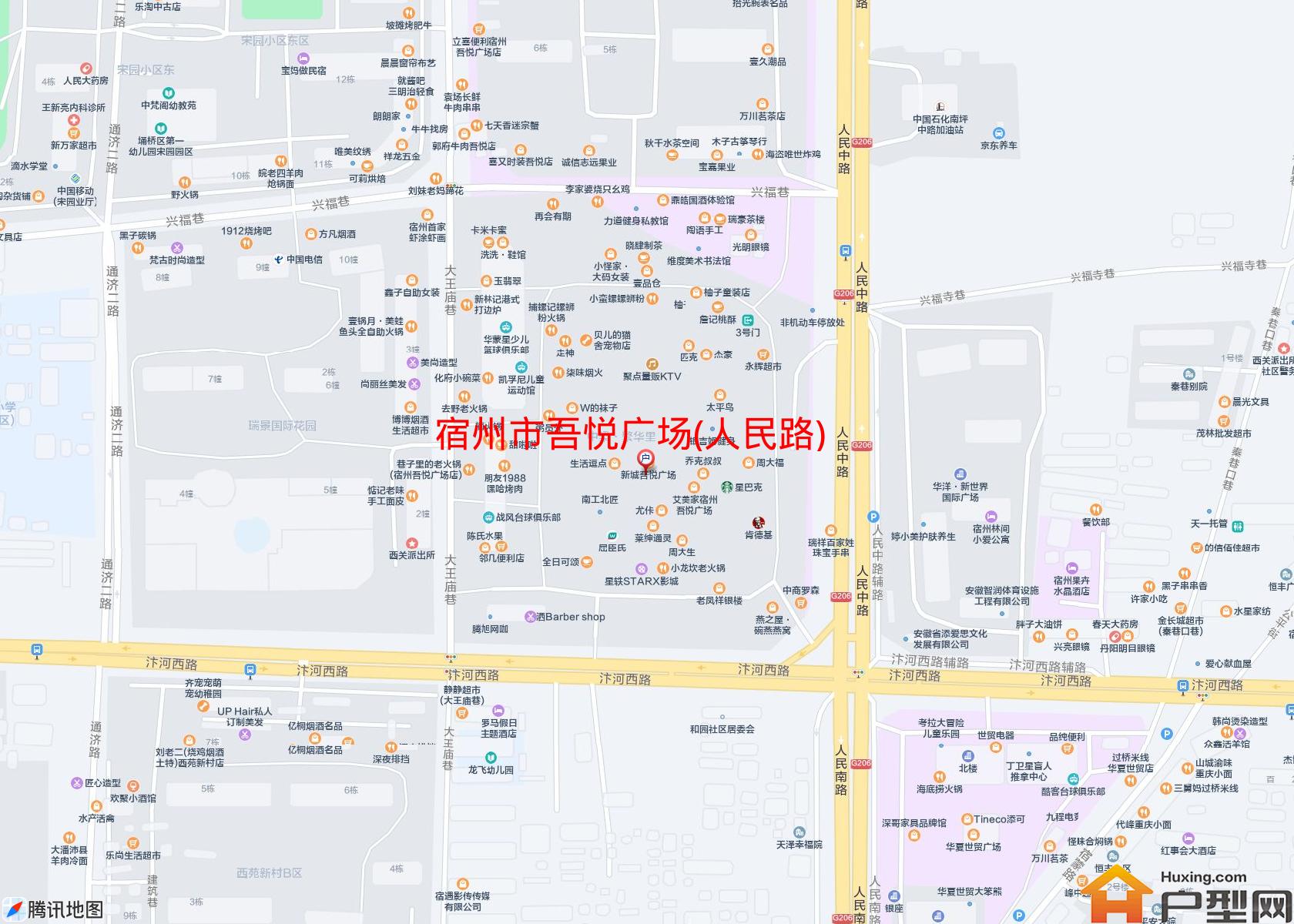 吾悦广场(人民路)小区 - 户型网