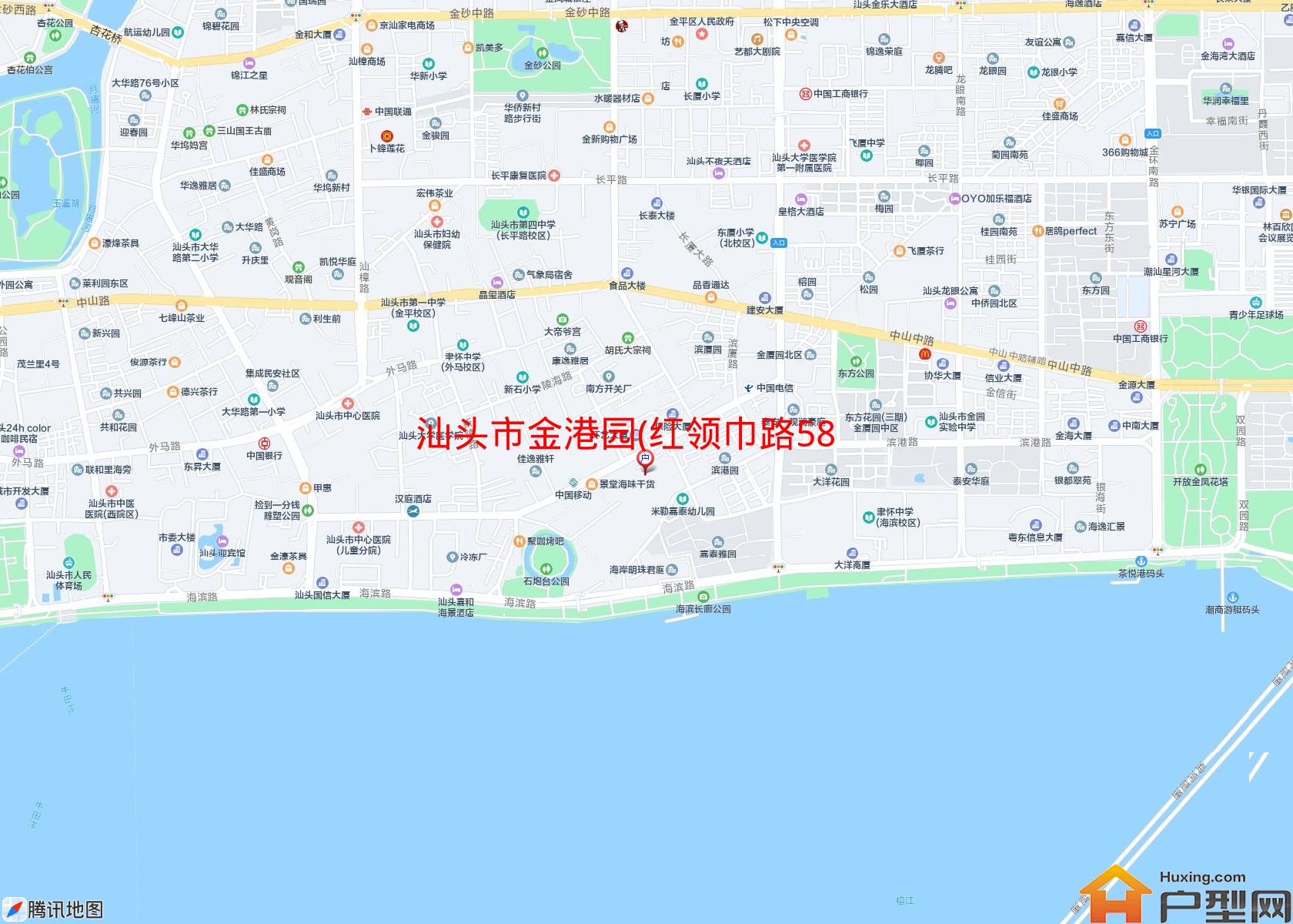 金港园(红领巾路58号)小区 - 户型网