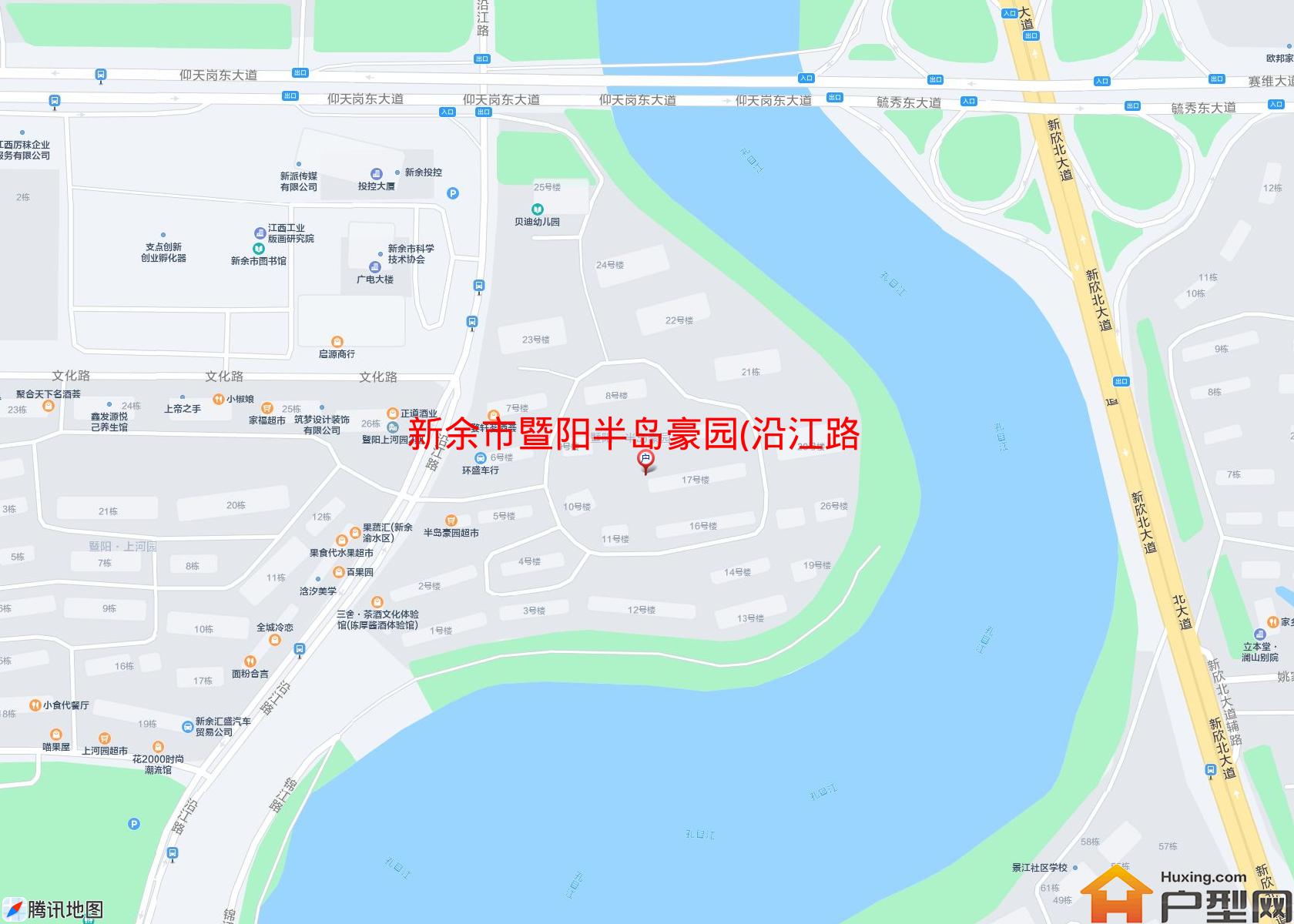 暨阳半岛豪园(沿江路1219号)小区 - 户型网