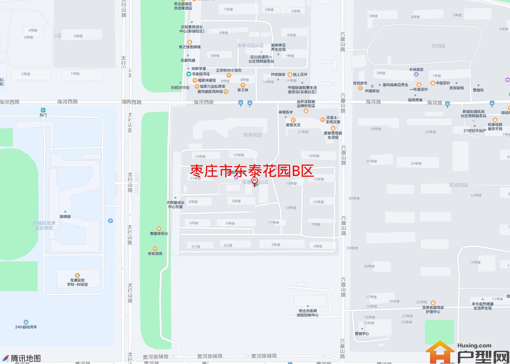 东泰花园B区小区 - 户型网