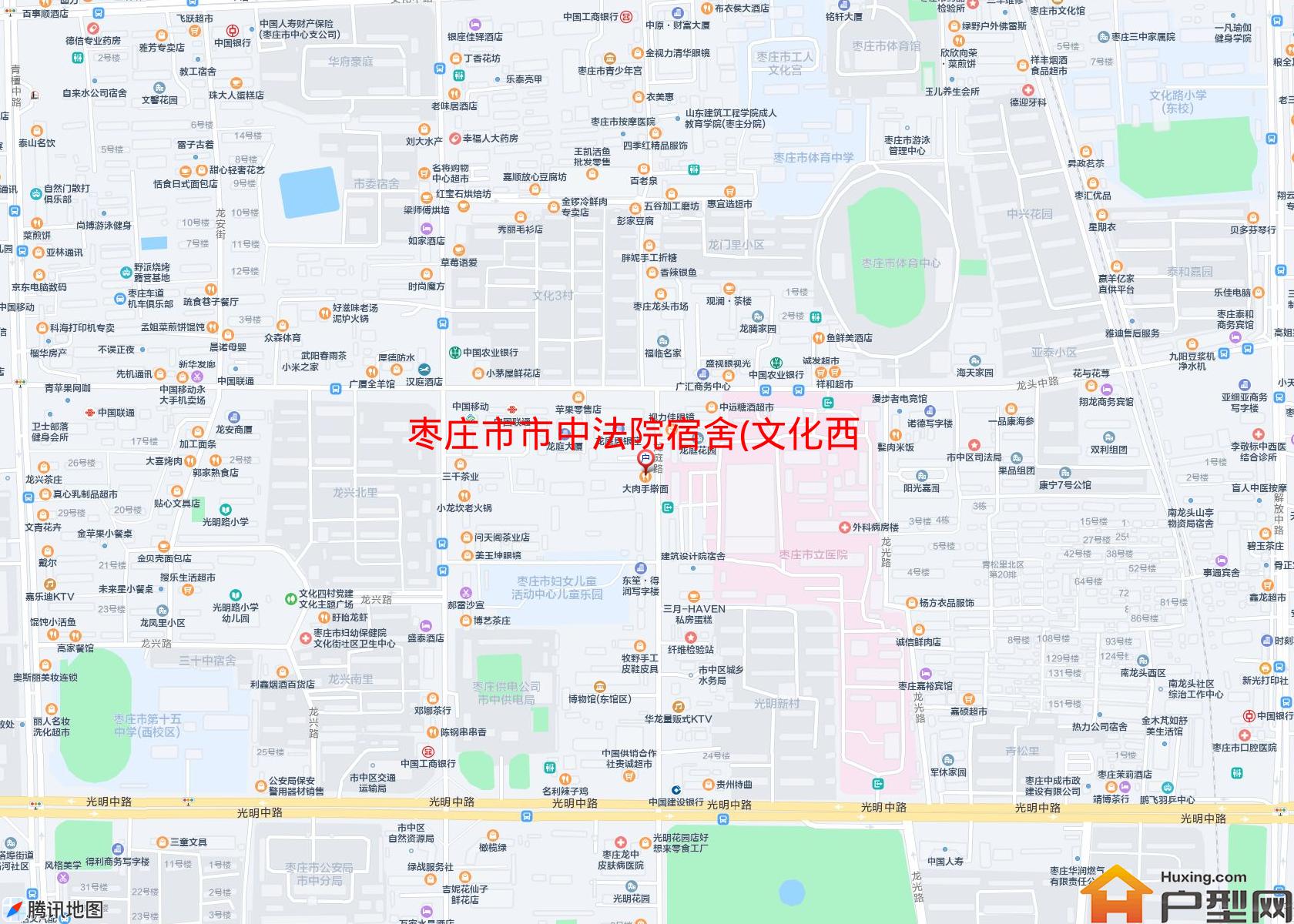 市中法院宿舍(文化西路)小区 - 户型网