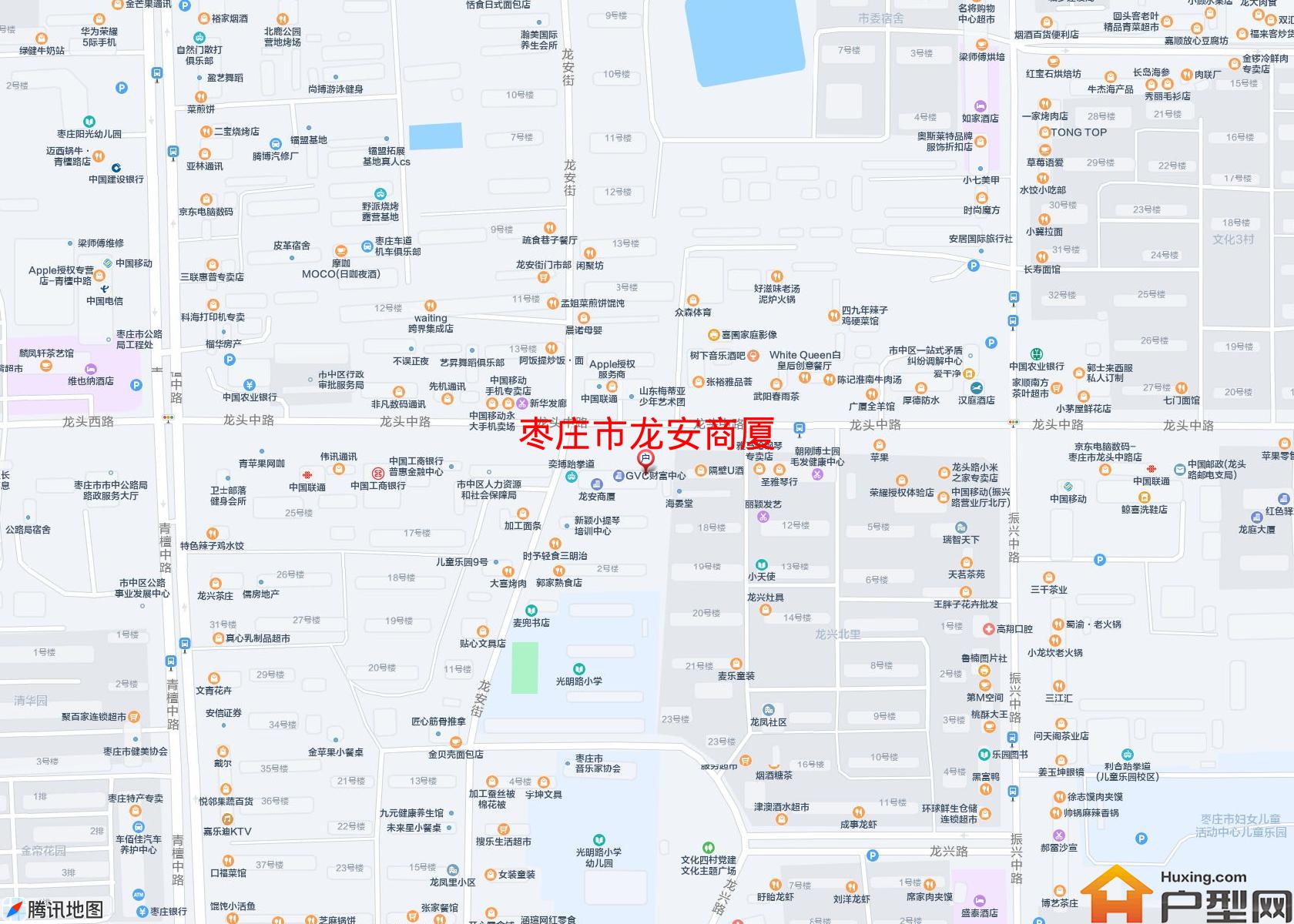 龙安商厦小区 - 户型网