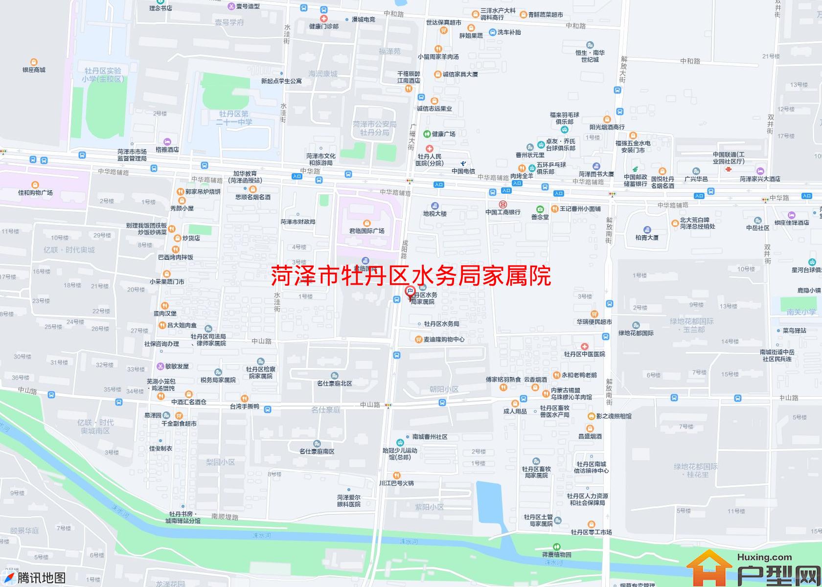 牡丹区水务局家属院小区 - 户型网