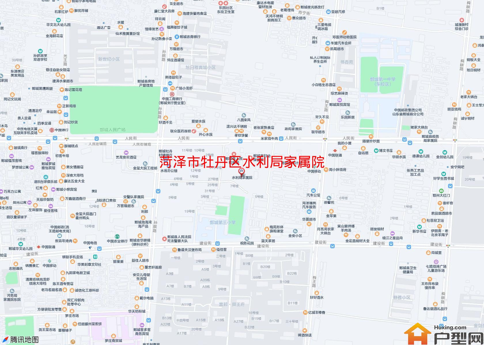 牡丹区水利局家属院小区 - 户型网
