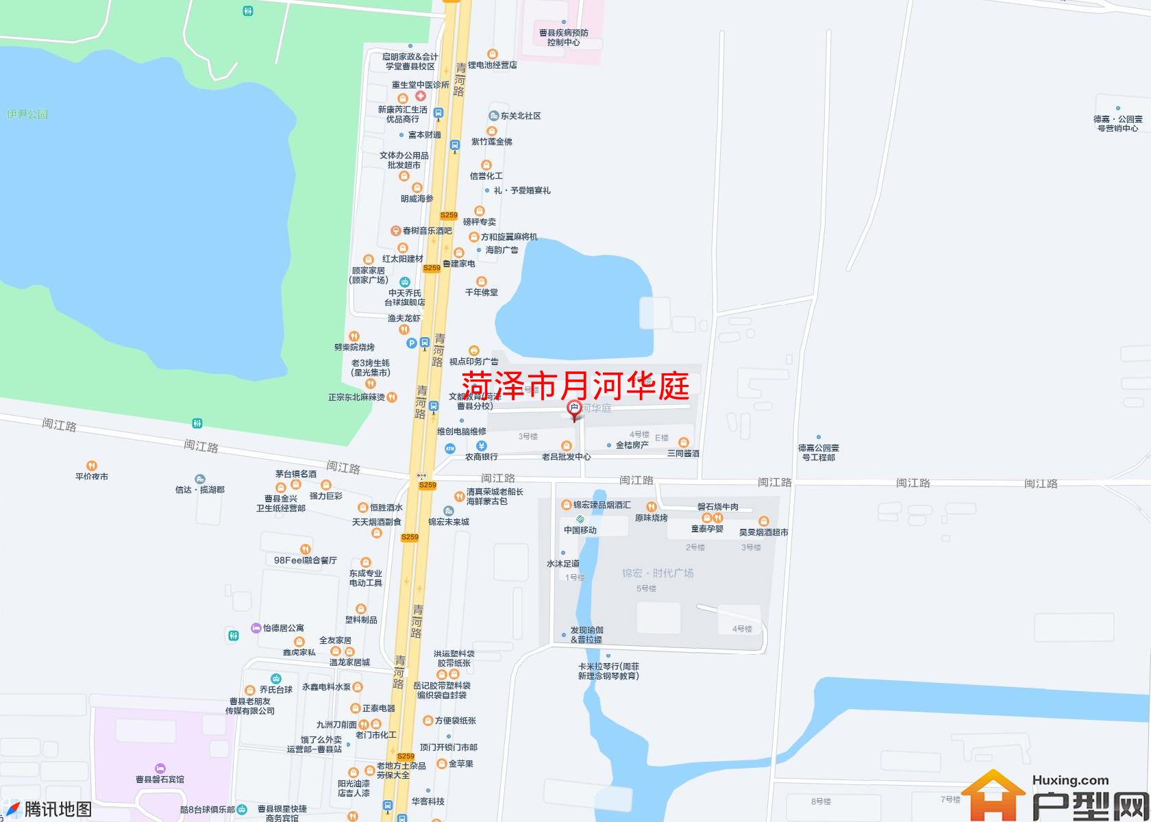 月河华庭小区 - 户型网