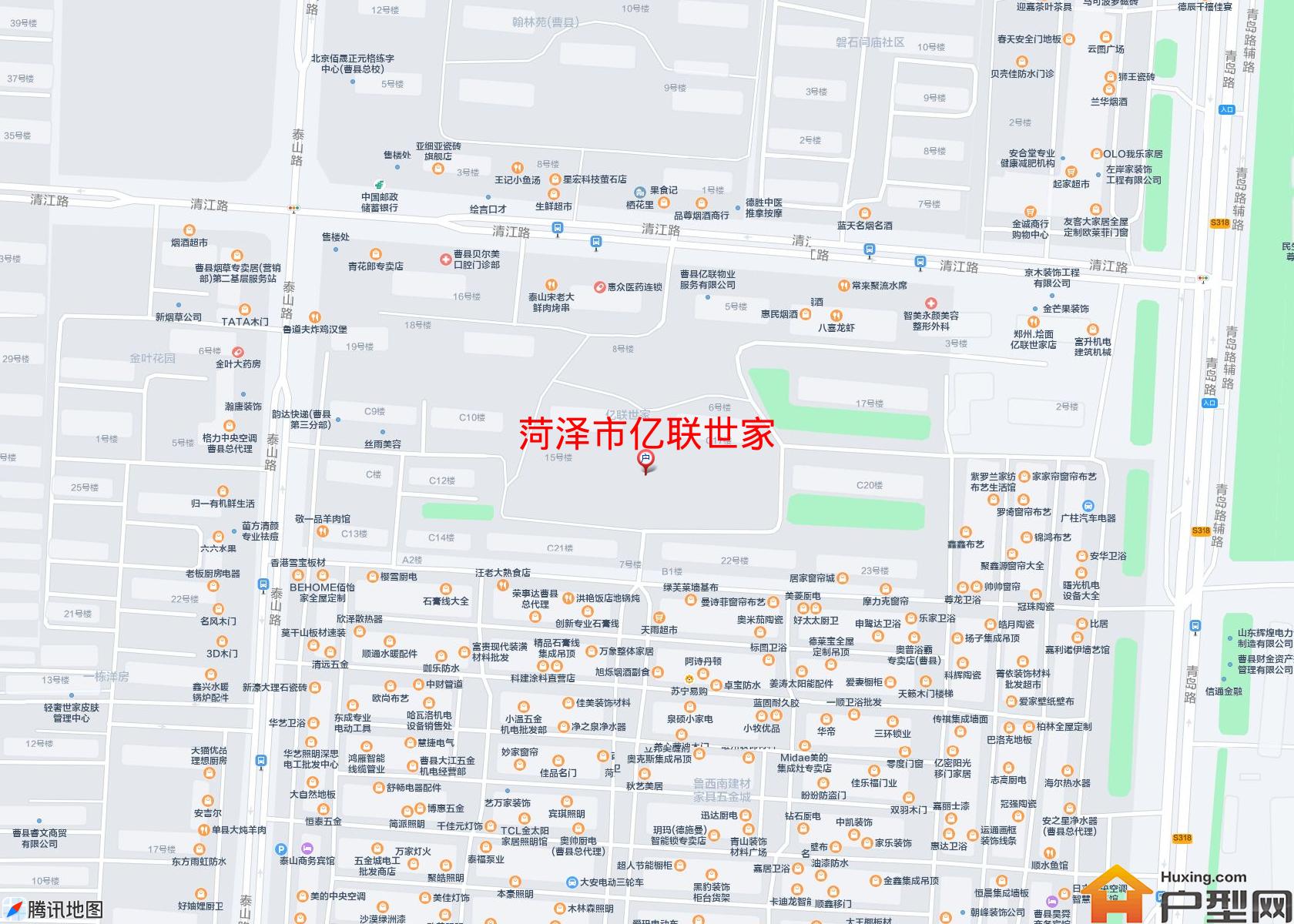 亿联世家小区 - 户型网