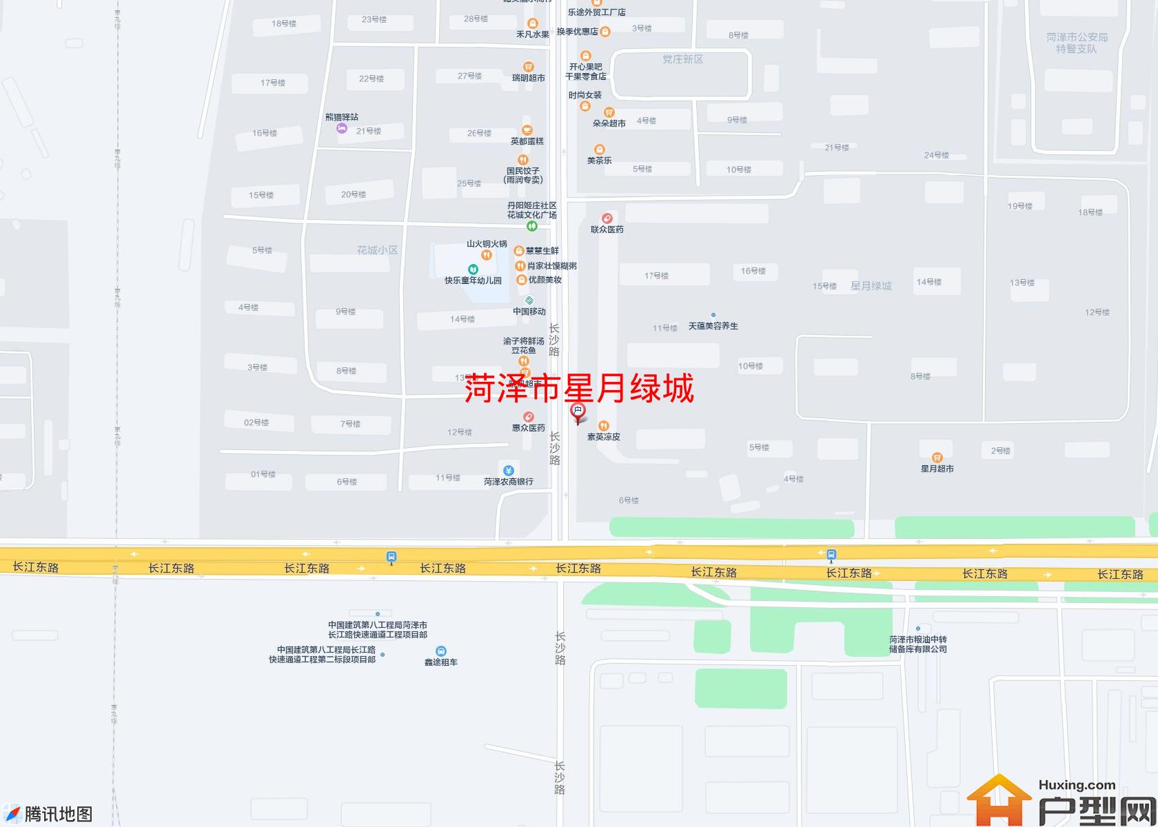 星月绿城小区 - 户型网