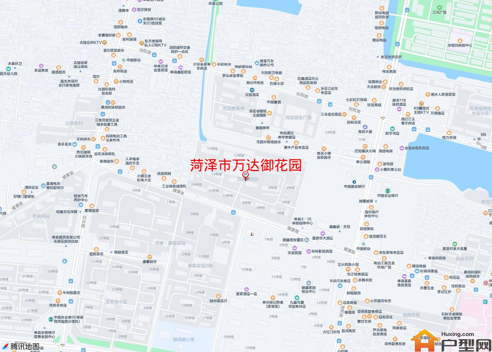 万达御花园小区 - 户型网