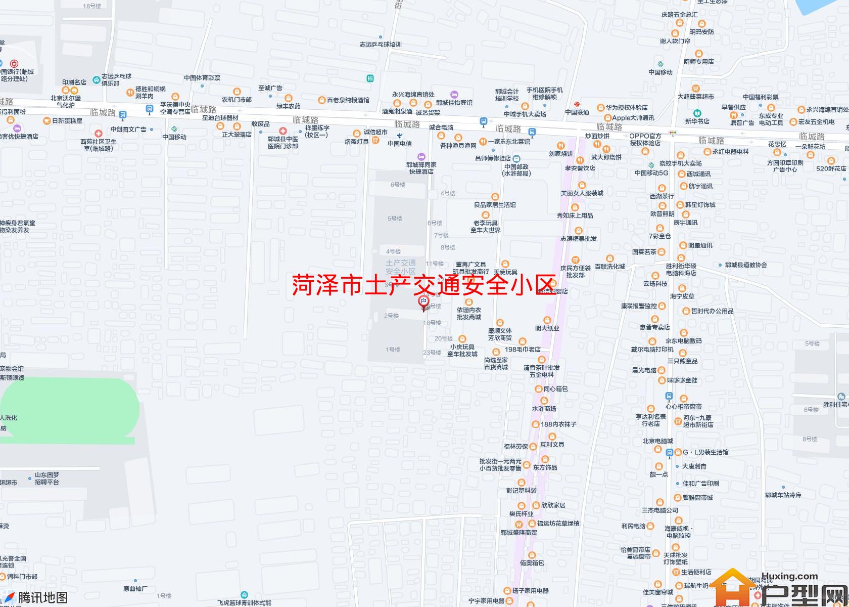 土产交通安全小区小区 - 户型网