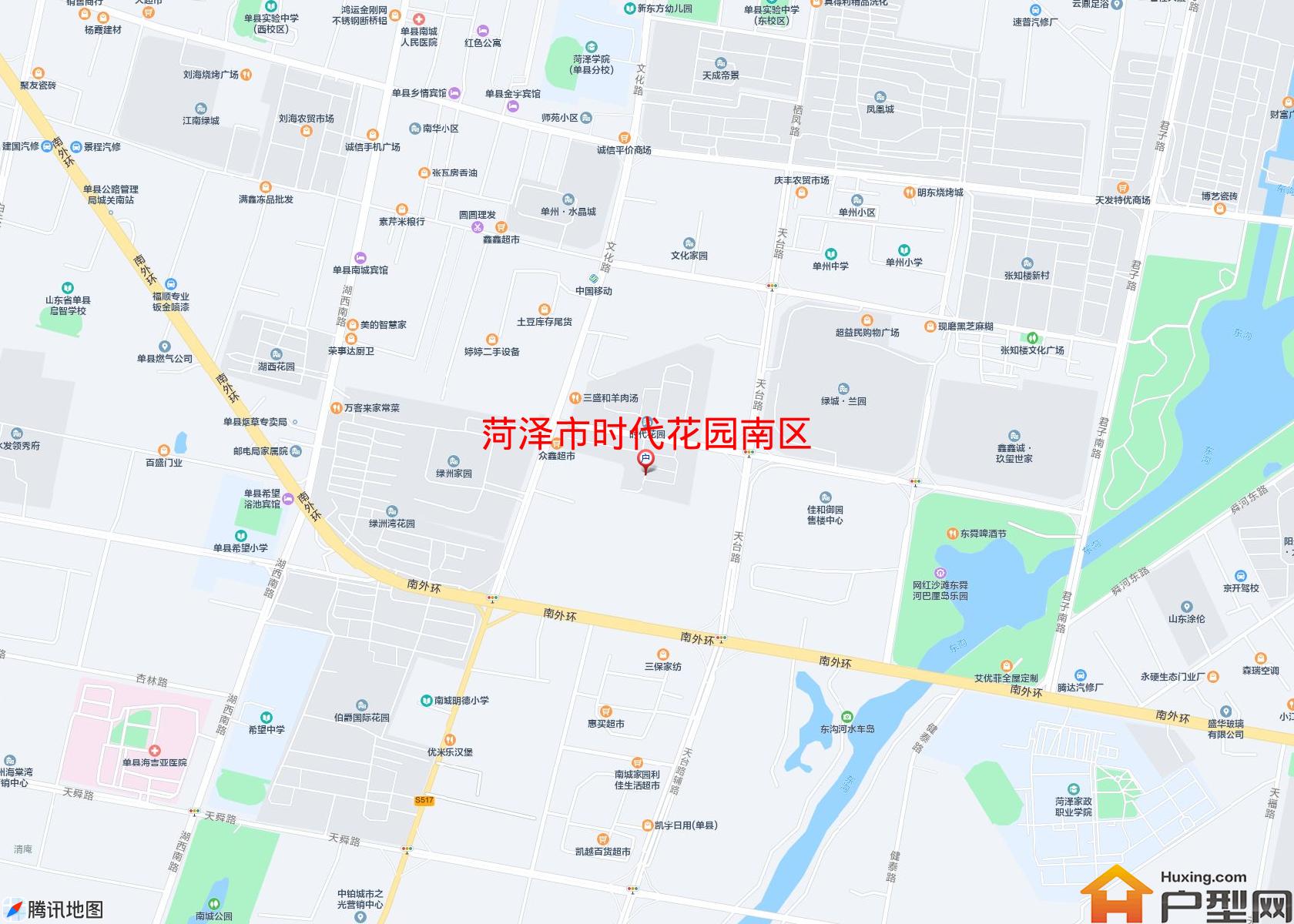 时代花园南区小区 - 户型网