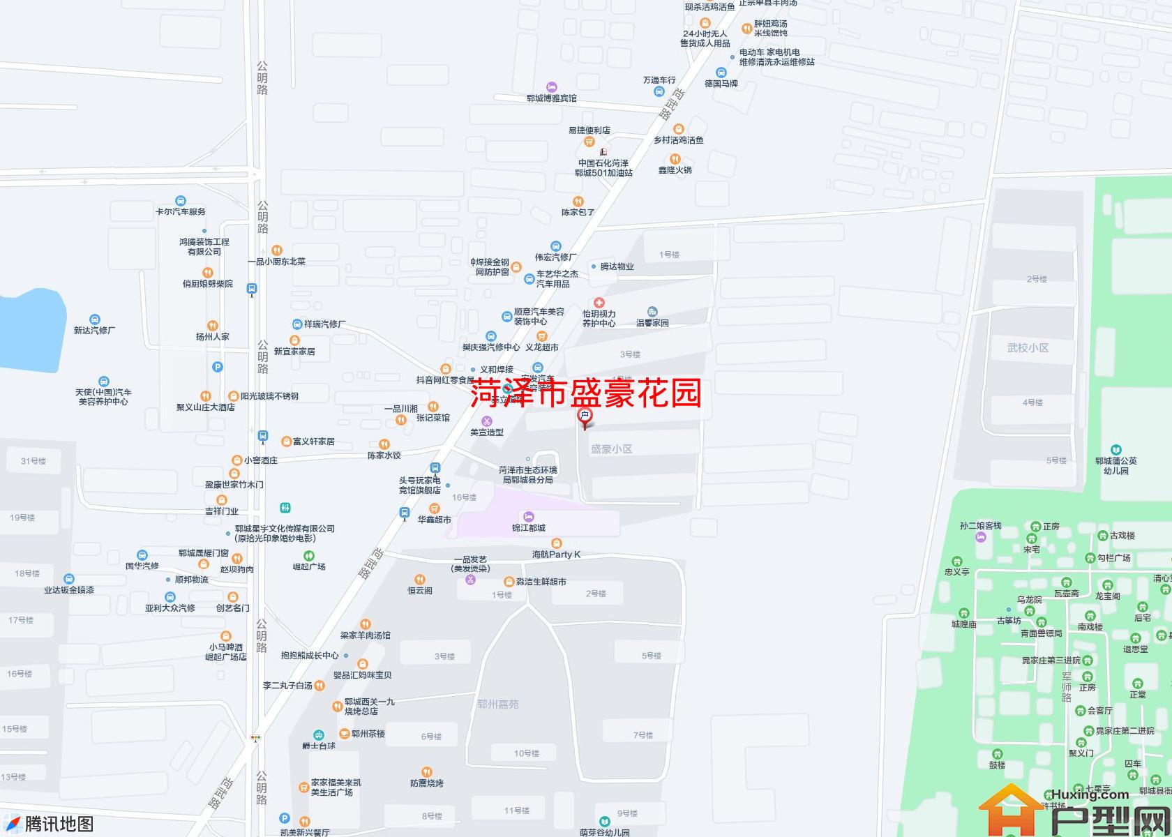盛豪花园小区 - 户型网