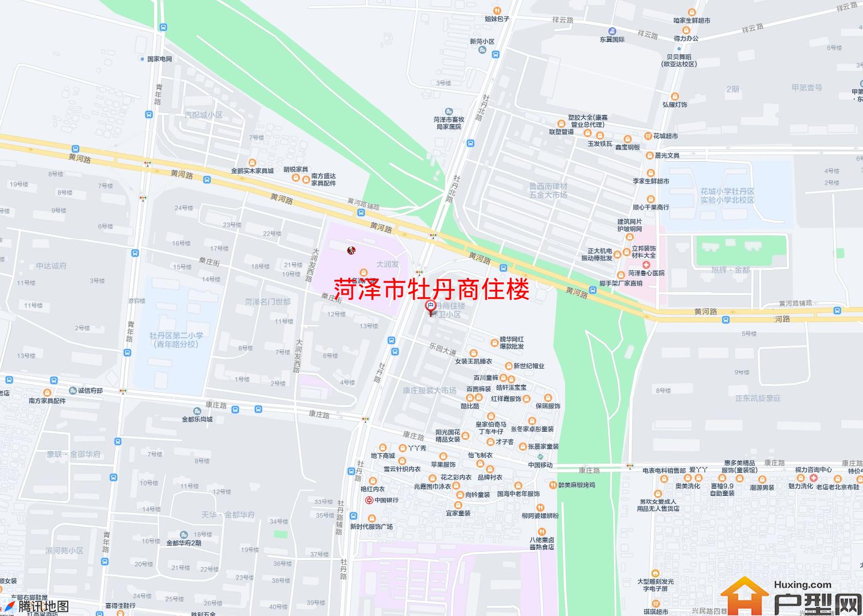 牡丹商住楼小区 - 户型网