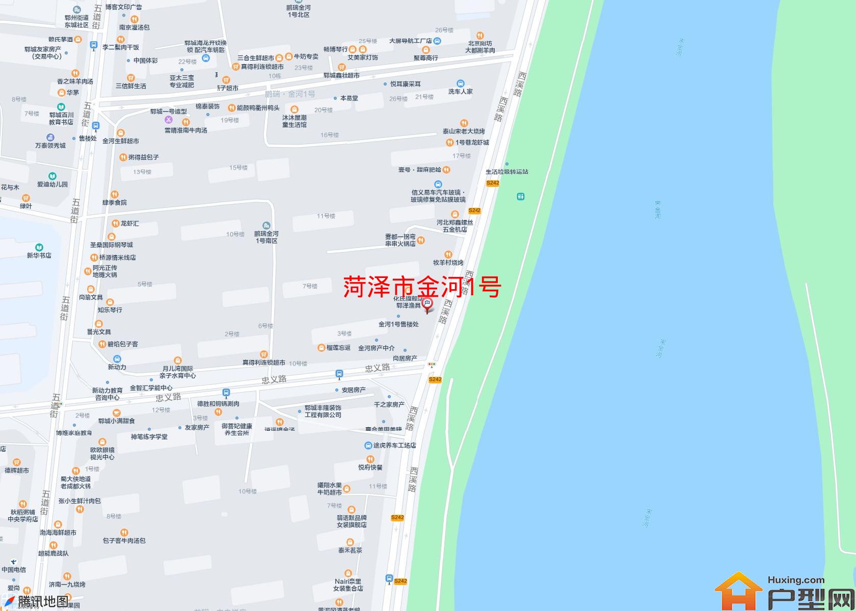 金河1号小区 - 户型网