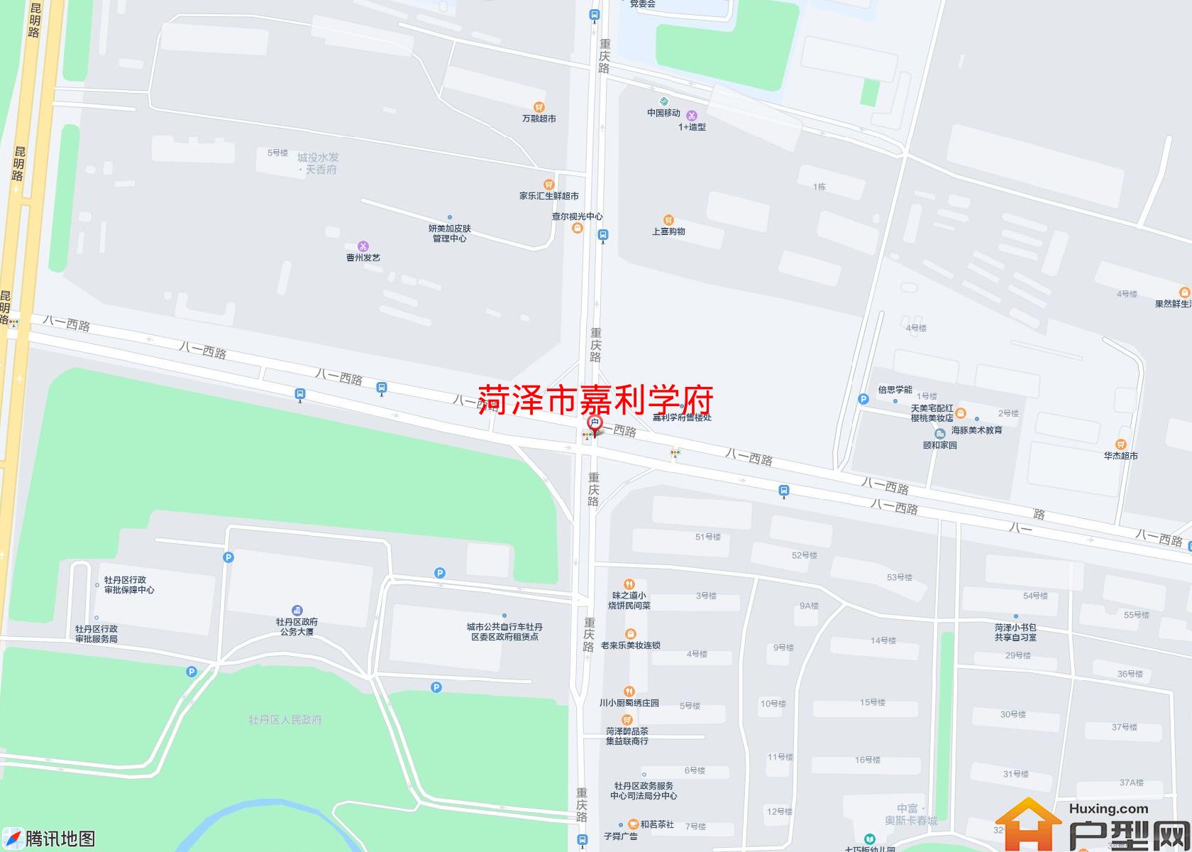 嘉利学府小区 - 户型网