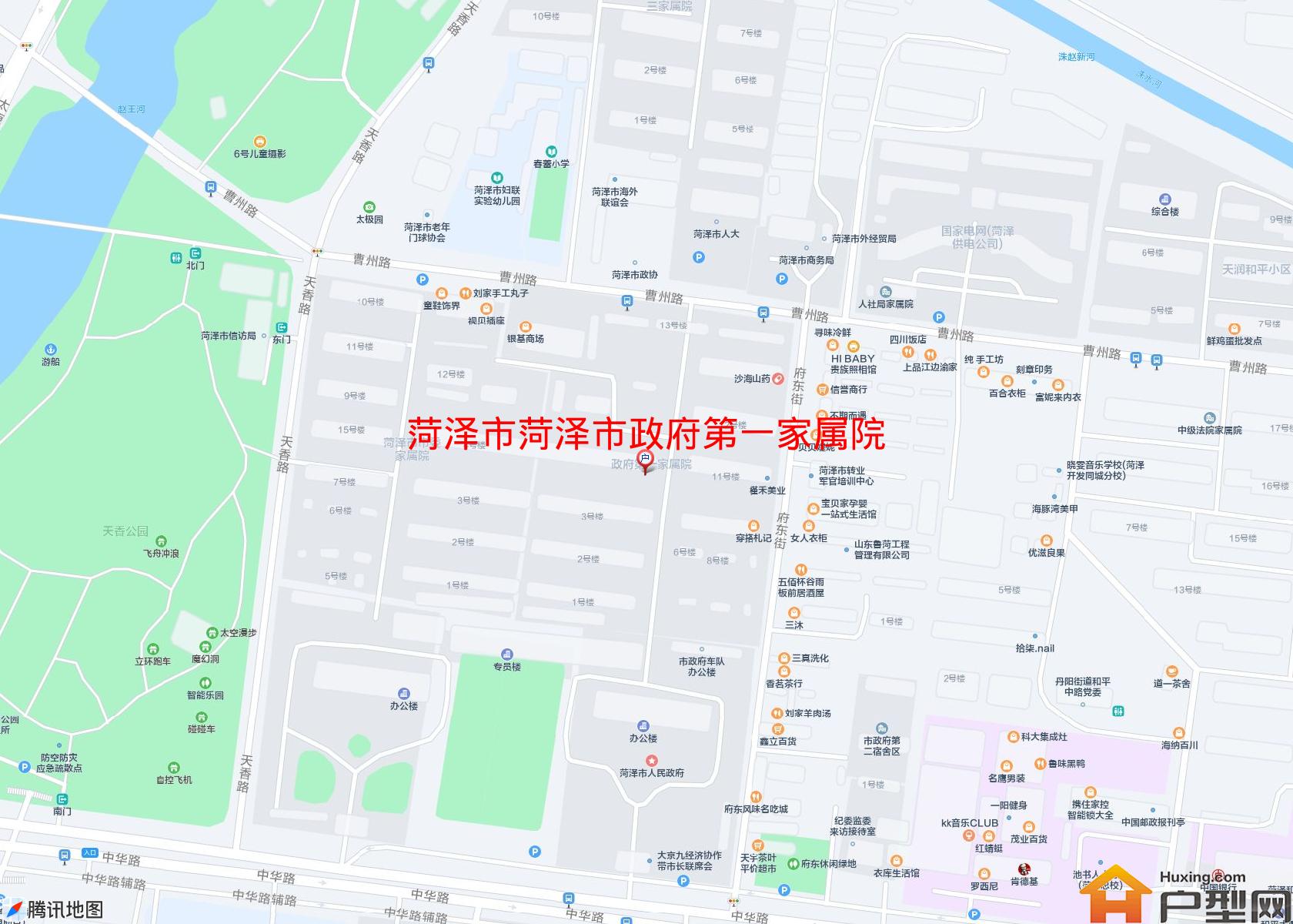 菏泽市政府第一家属院小区 - 户型网