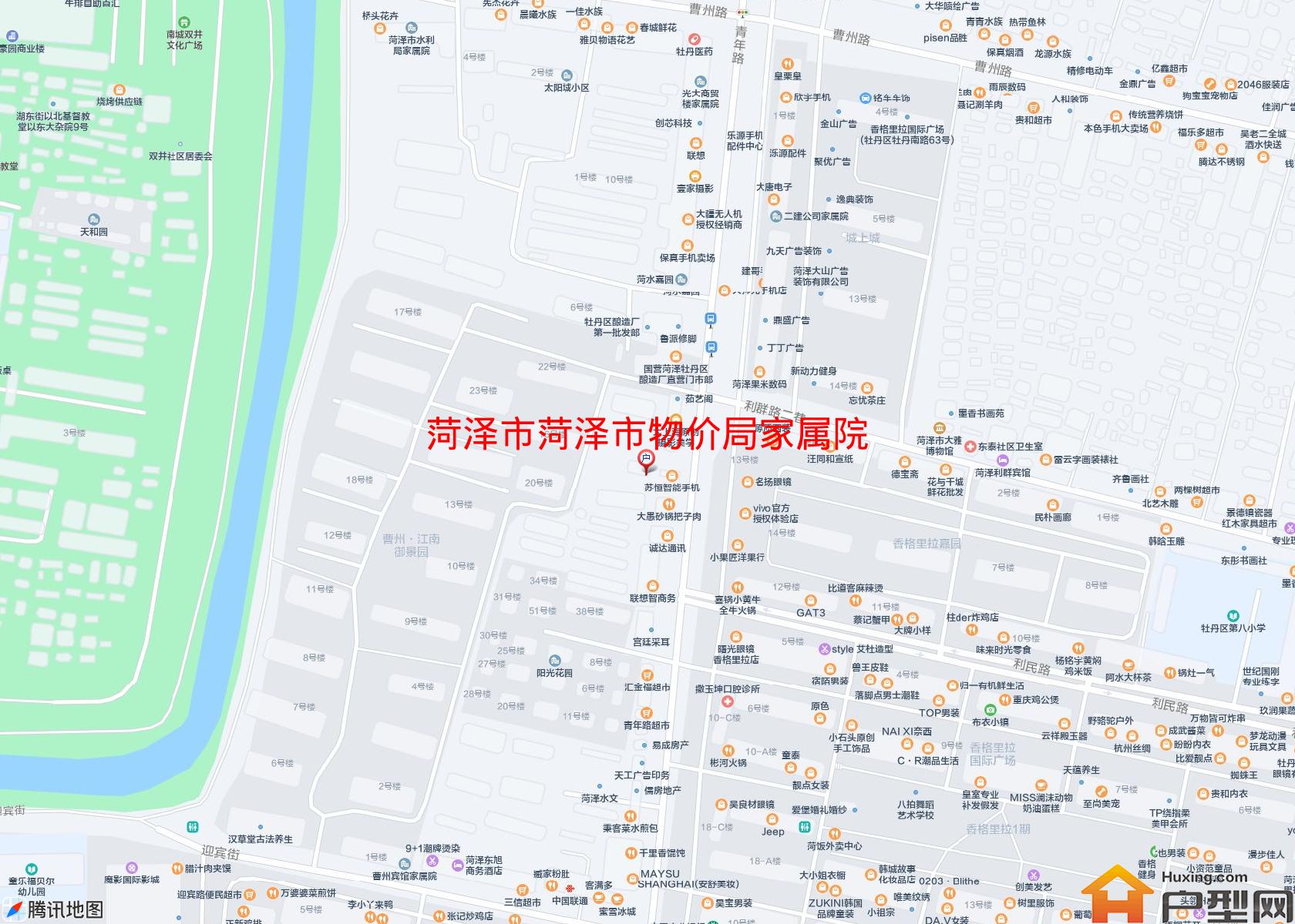 菏泽市物价局家属院小区 - 户型网