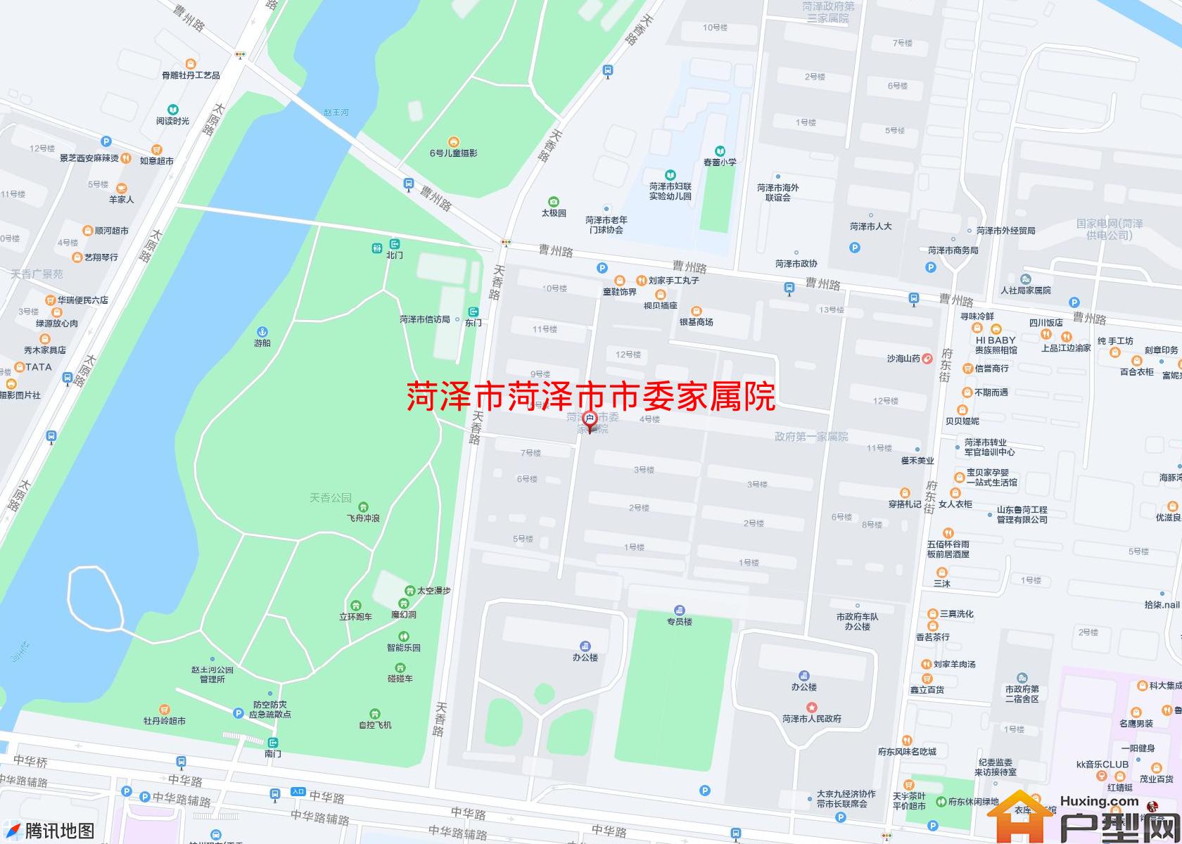 菏泽市市委家属院小区 - 户型网