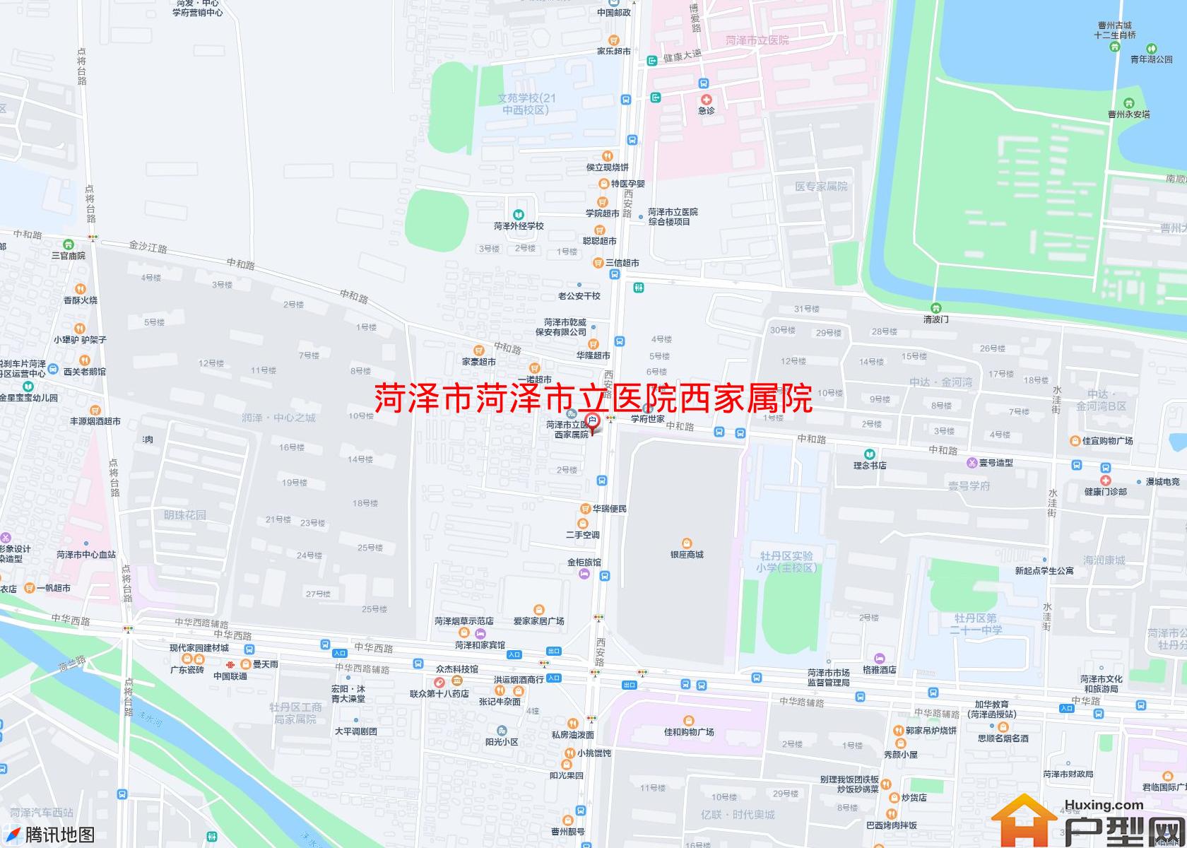 菏泽市立医院西家属院小区 - 户型网