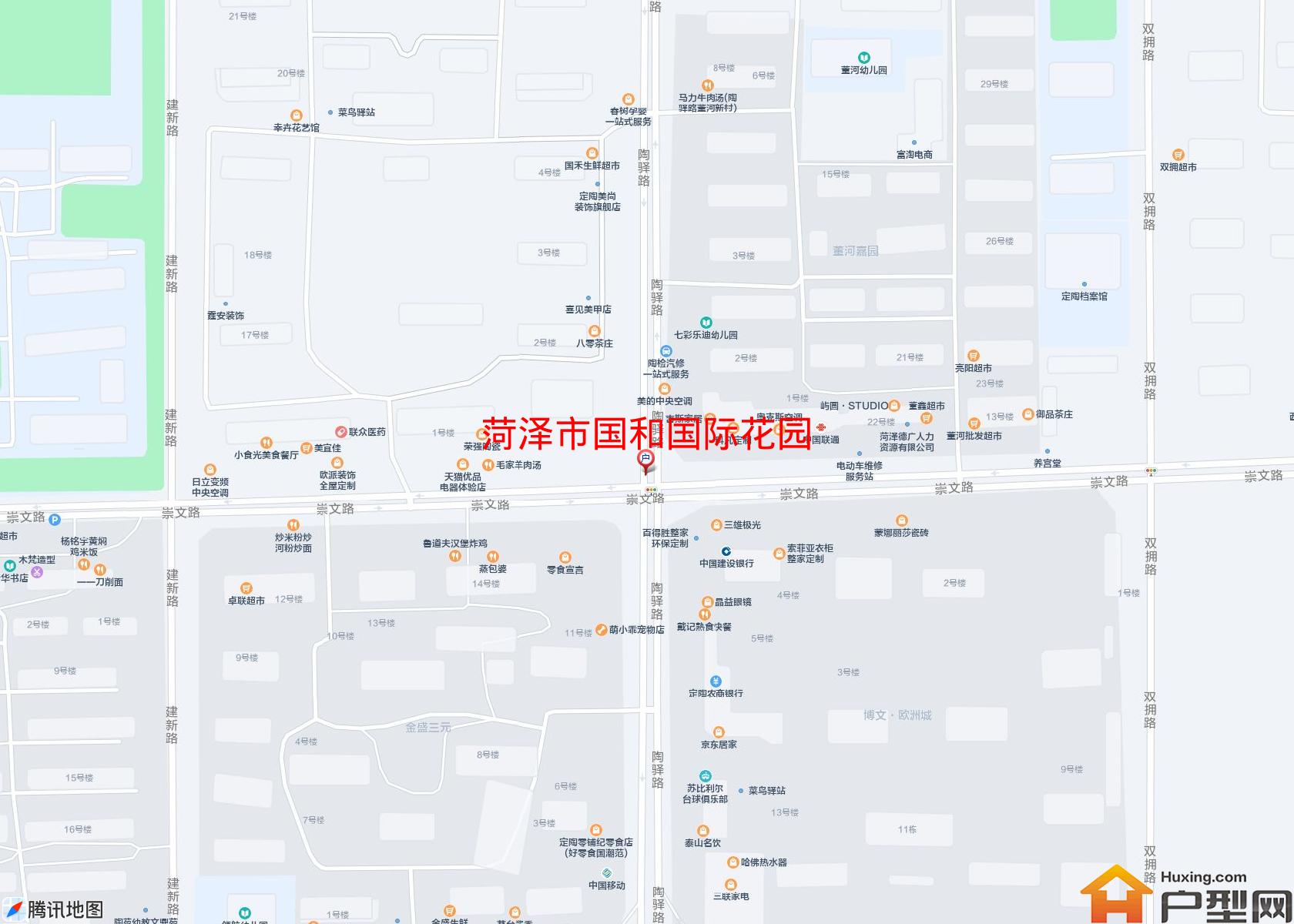 国和国际花园小区 - 户型网