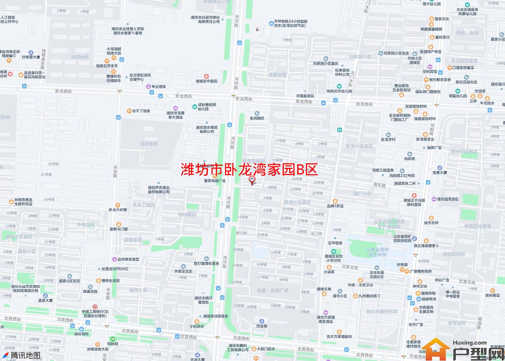 卧龙湾家园B区小区 - 户型网