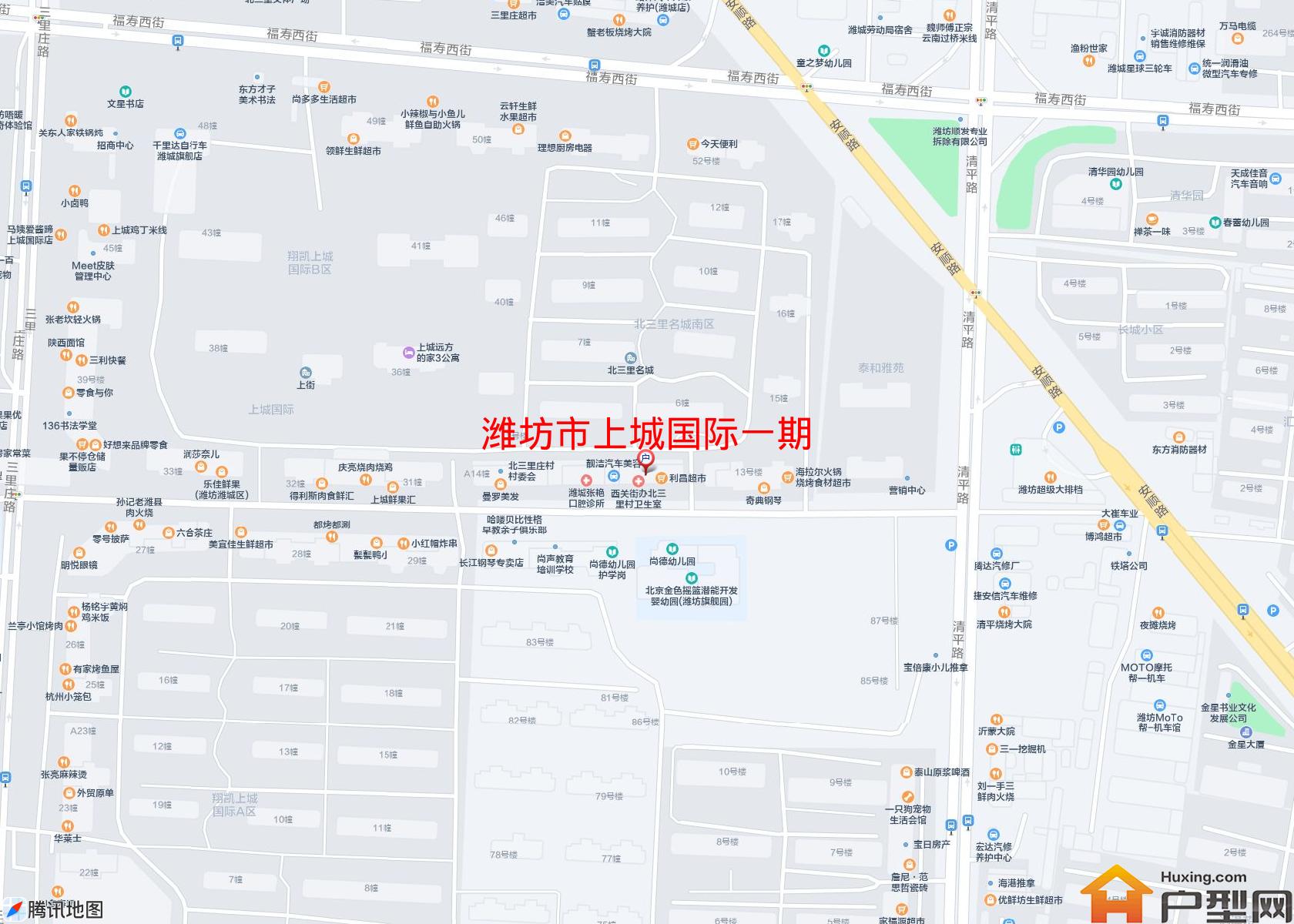 上城国际一期小区 - 户型网