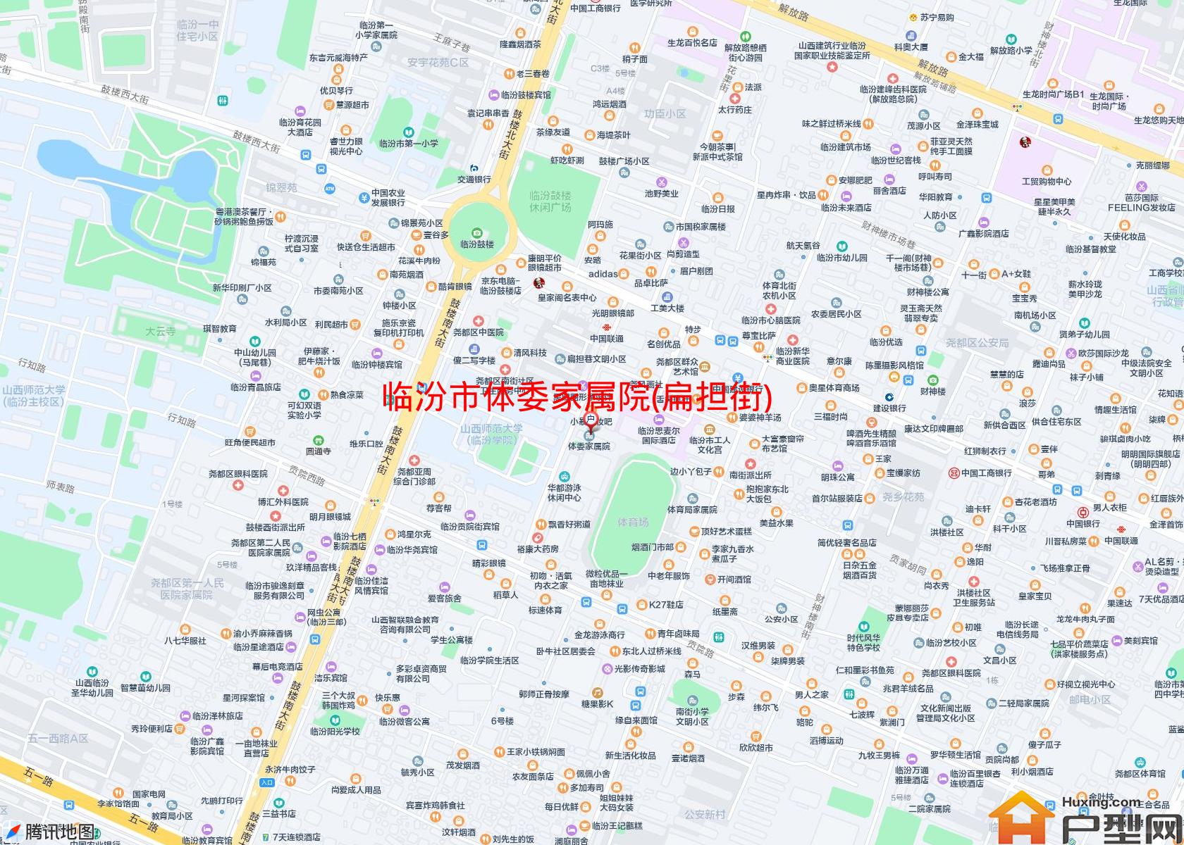 体委家属院(扁担街)小区 - 户型网