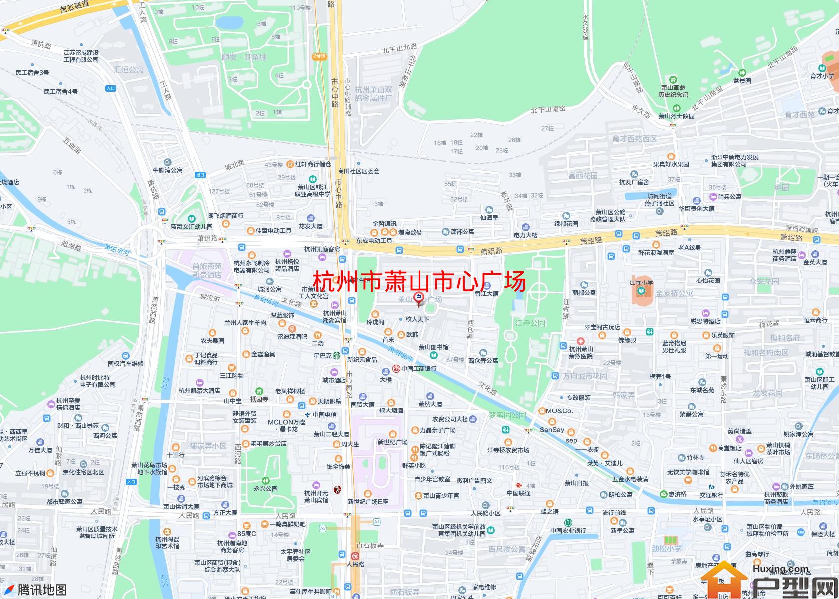 萧山市心广场小区 - 户型网