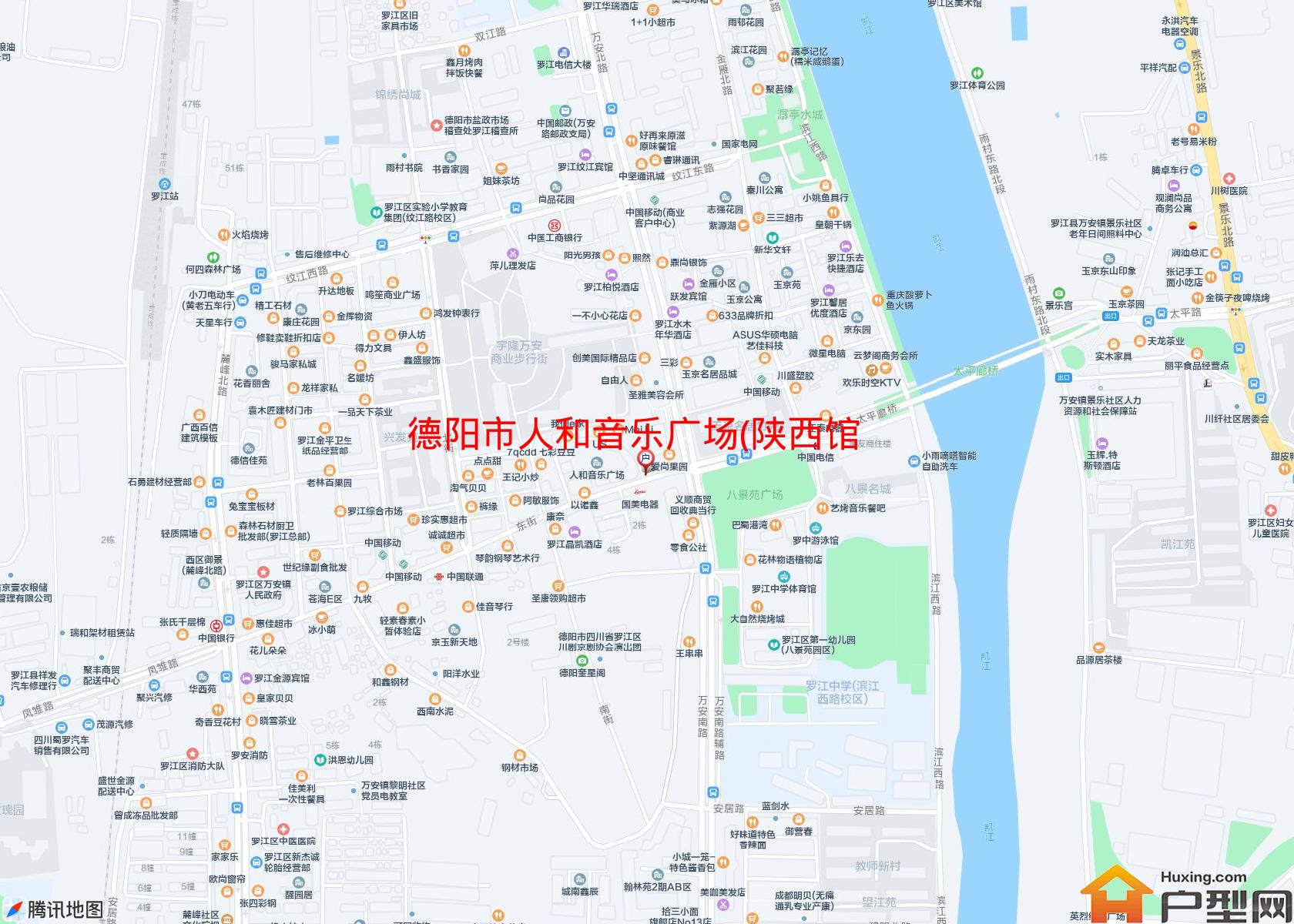 人和音乐广场(陕西馆巷28号)小区 - 户型网