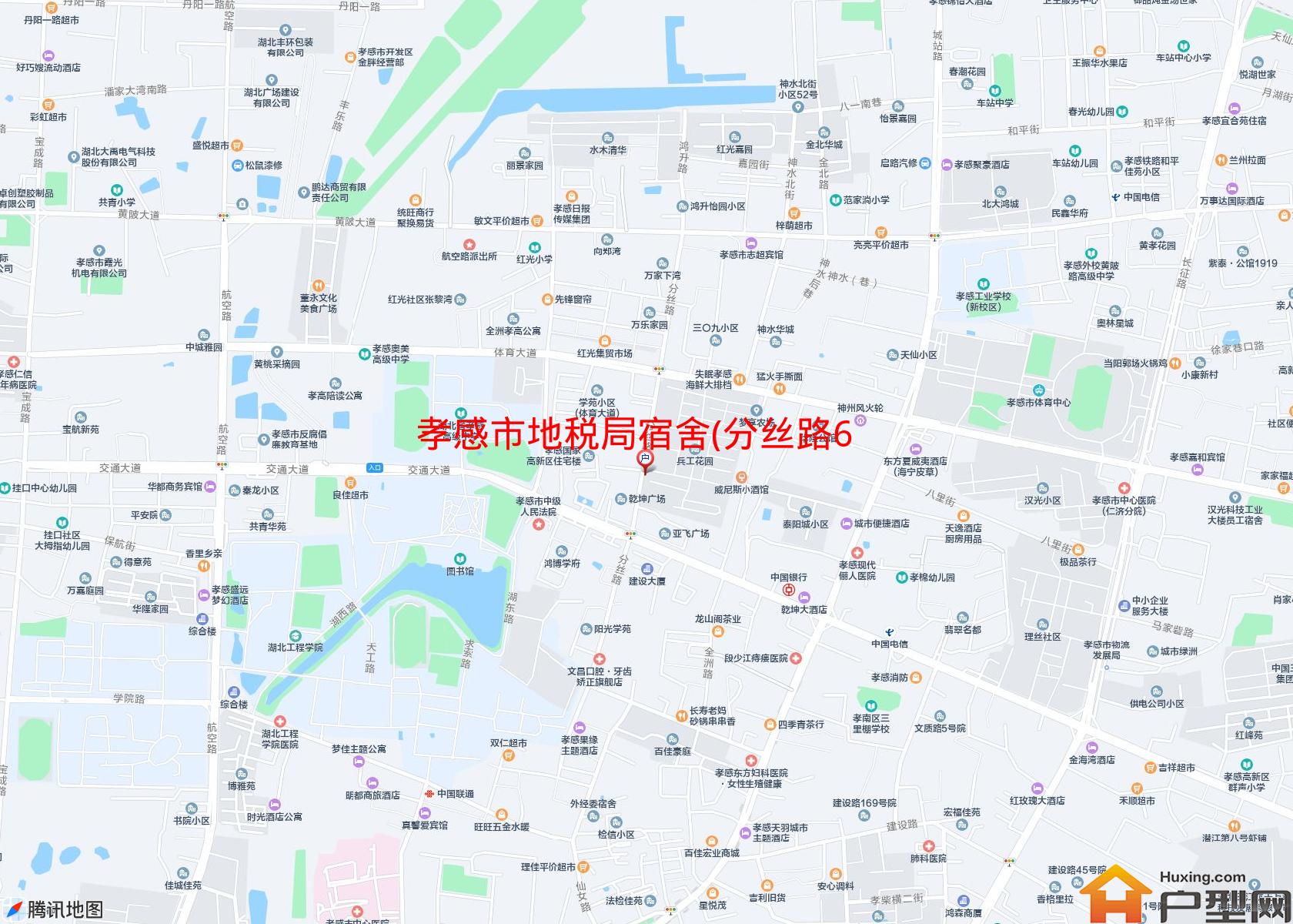 地税局宿舍(分丝路6号)小区 - 户型网